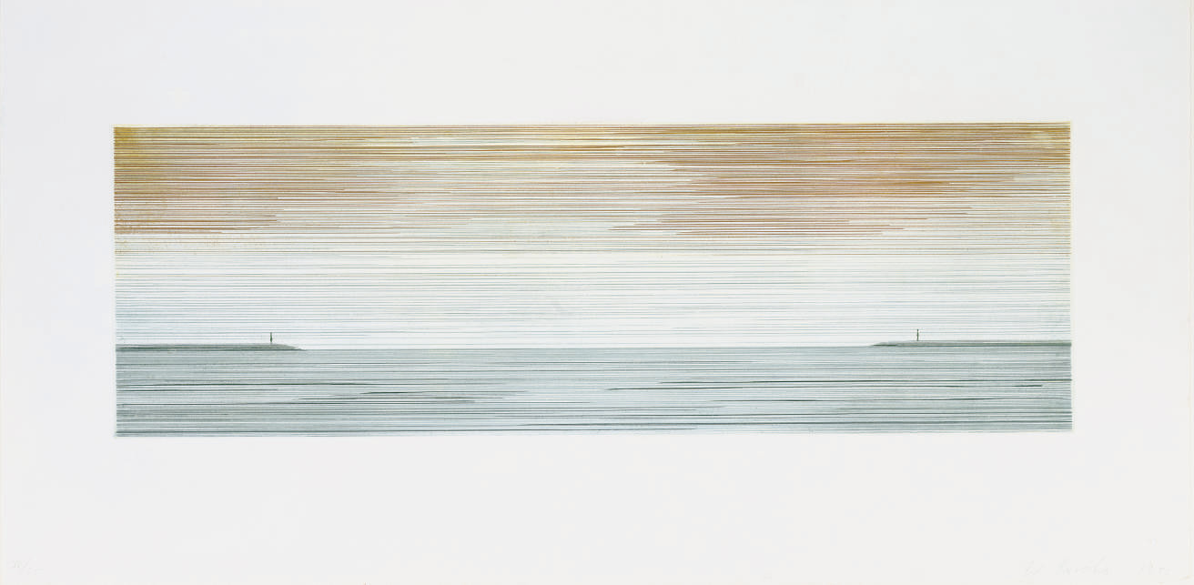 Ed Ruscha — Два человека, временно разлученные (E. 109)