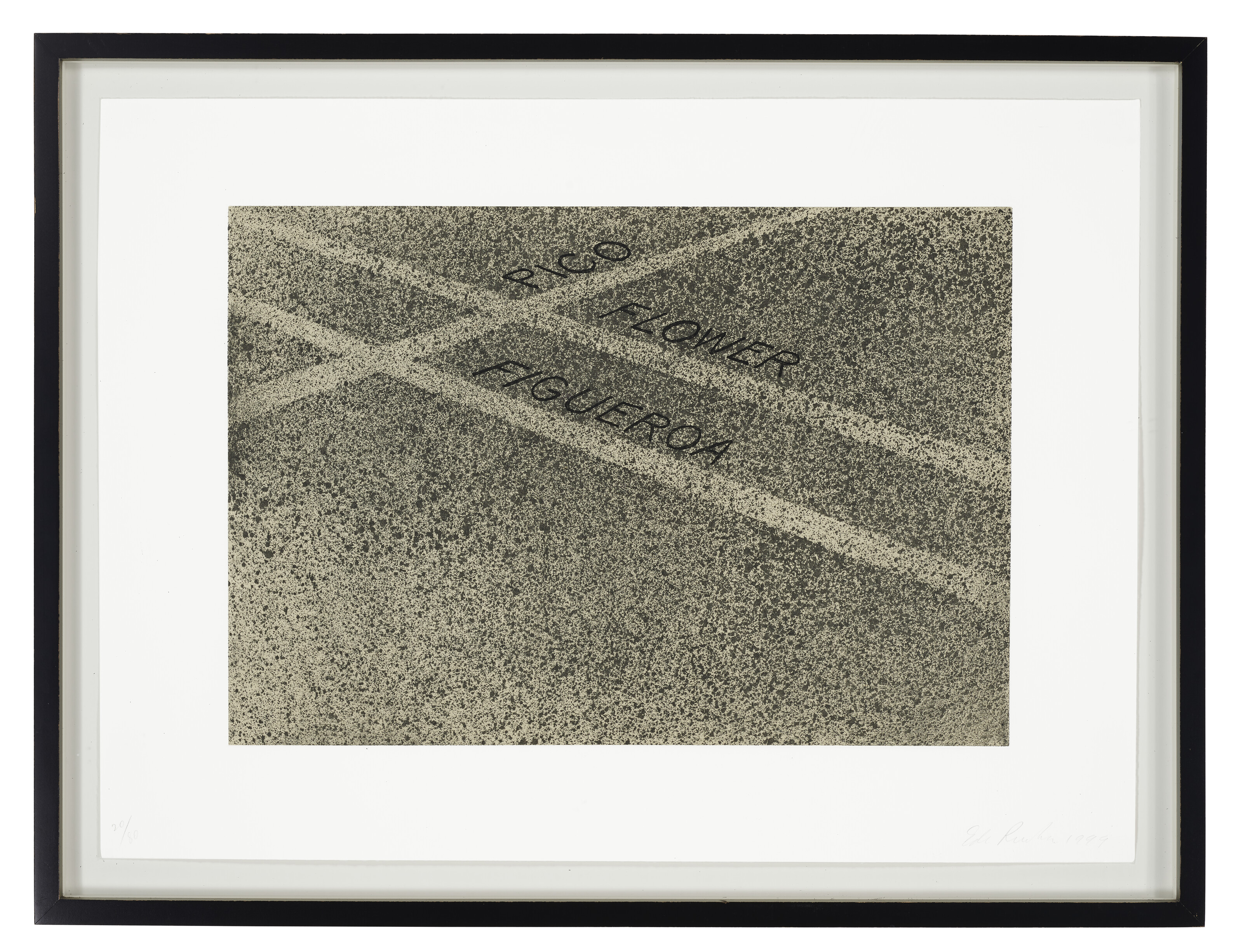 Ed Ruscha — Пико, Цветок, Фигероа, из портфолио MOCA, изображение 2