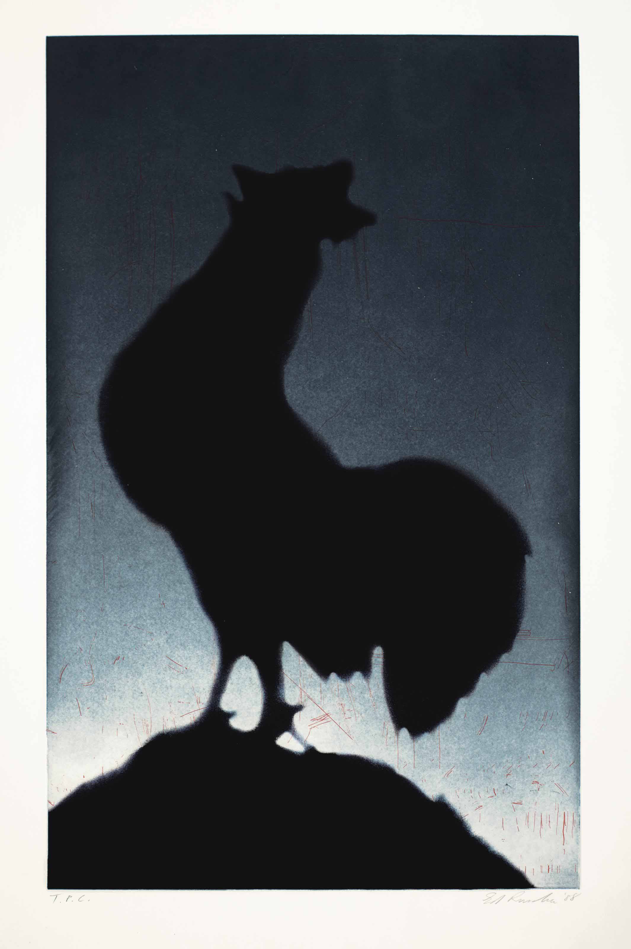 Ed Ruscha — Петух