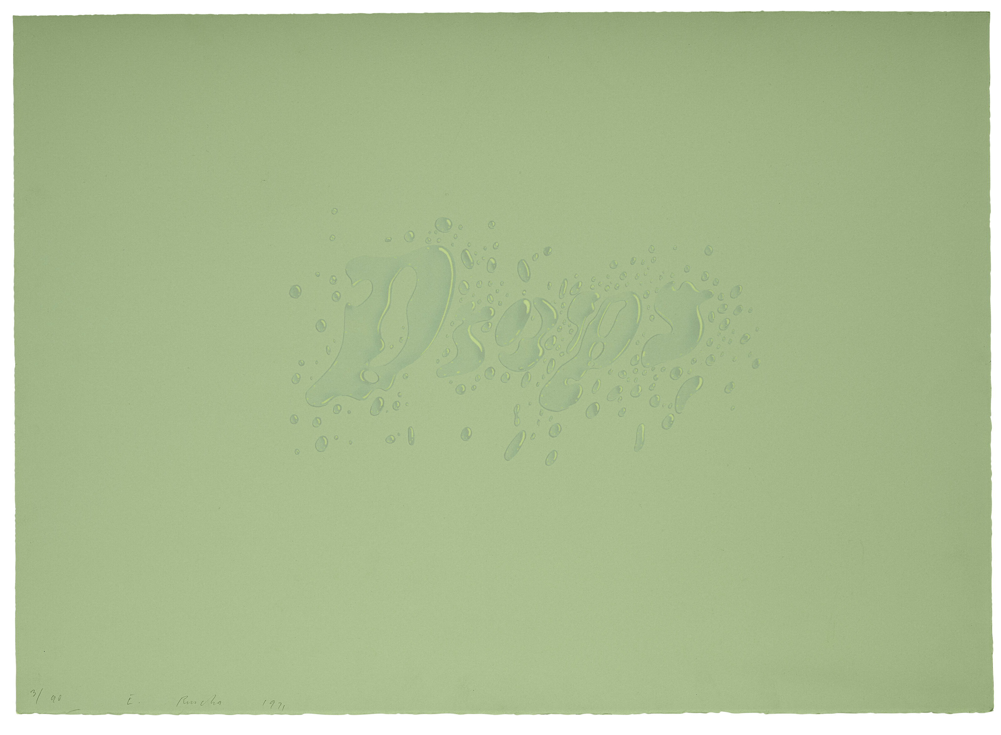 Ed Ruscha — Капли