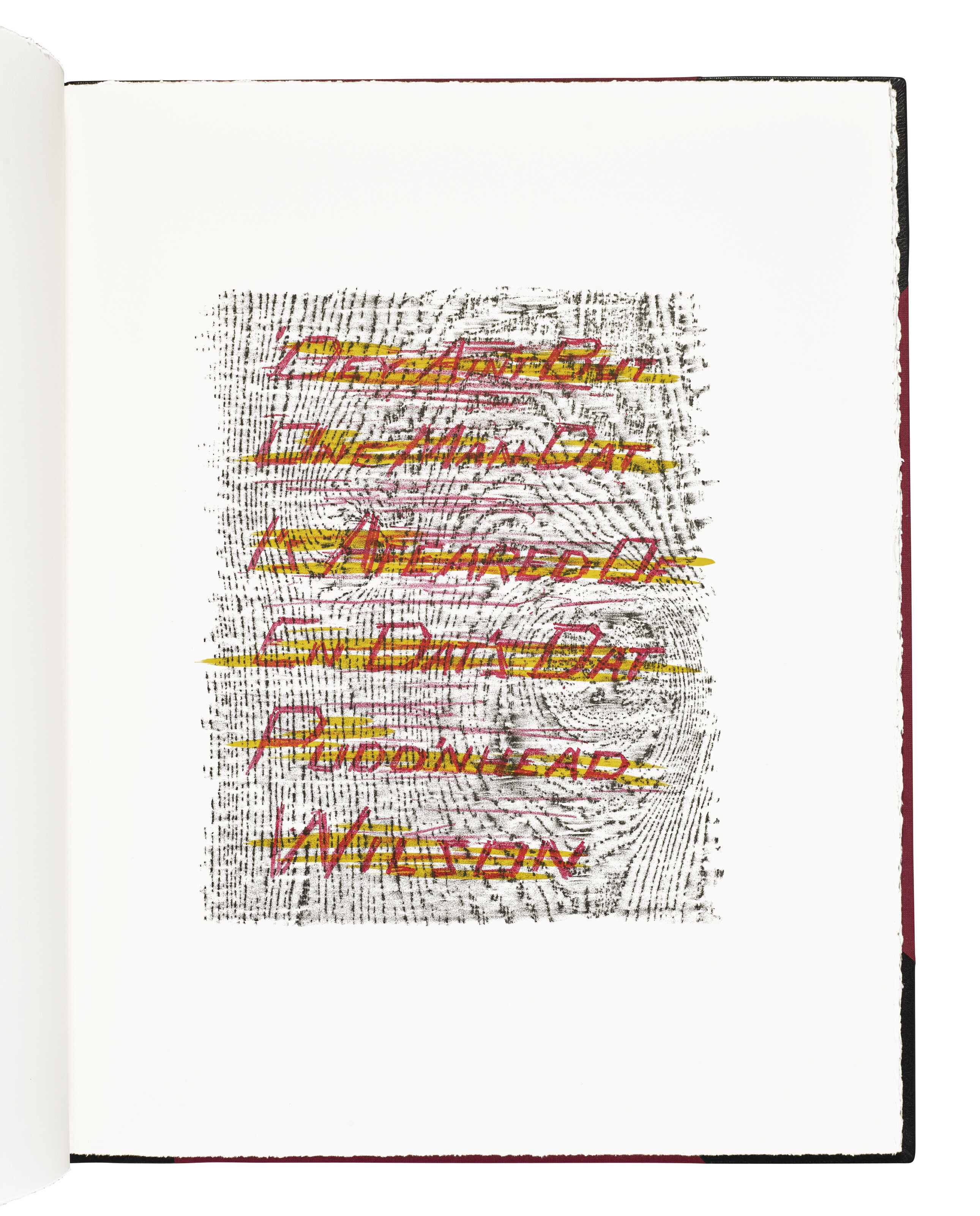 Ed Ruscha — Изречения Марка Твена "Тупоголовый Уилсон", изображение 5