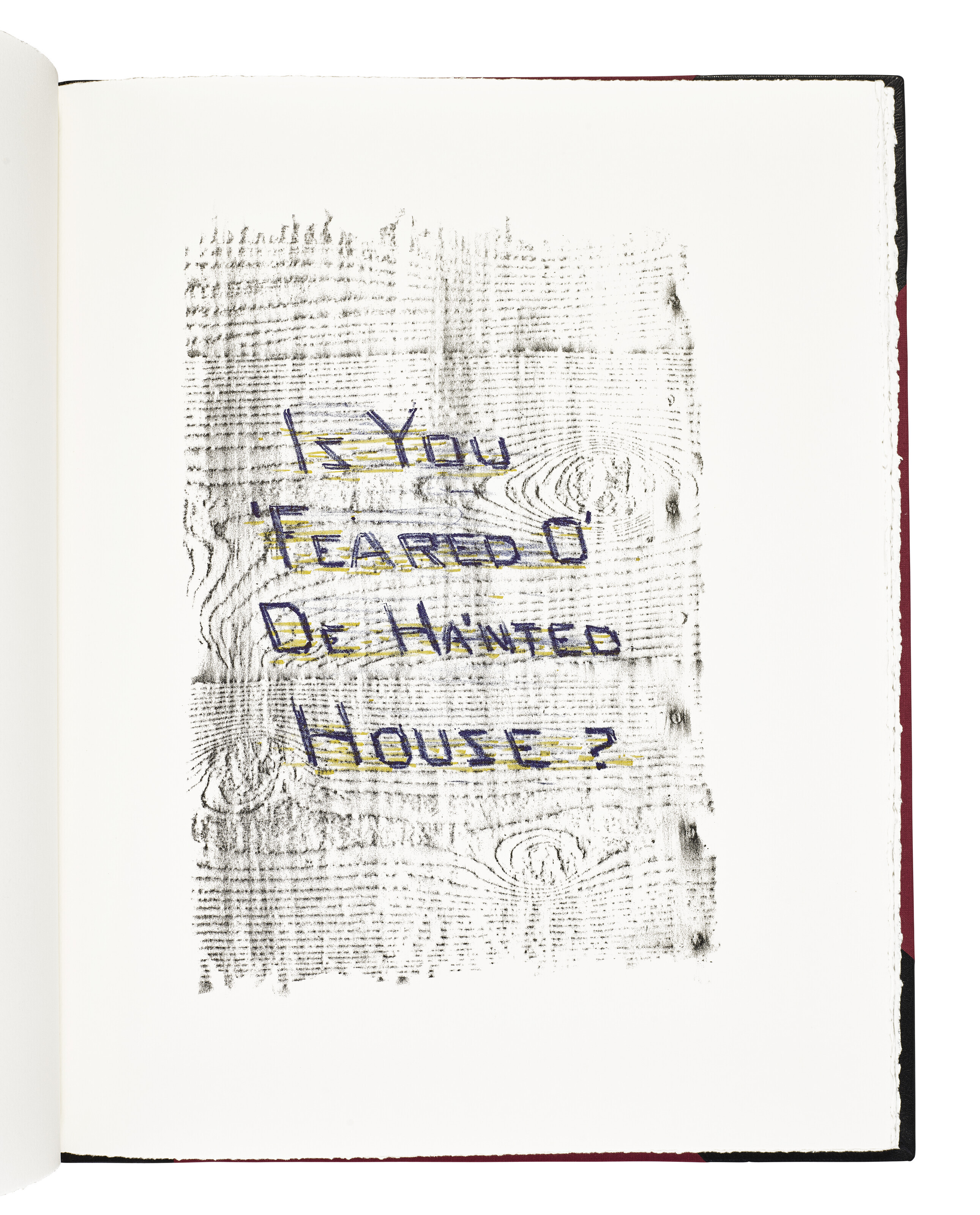 Ed Ruscha — Изречения Марка Твена "Тупоголовый Уилсон", изображение 8