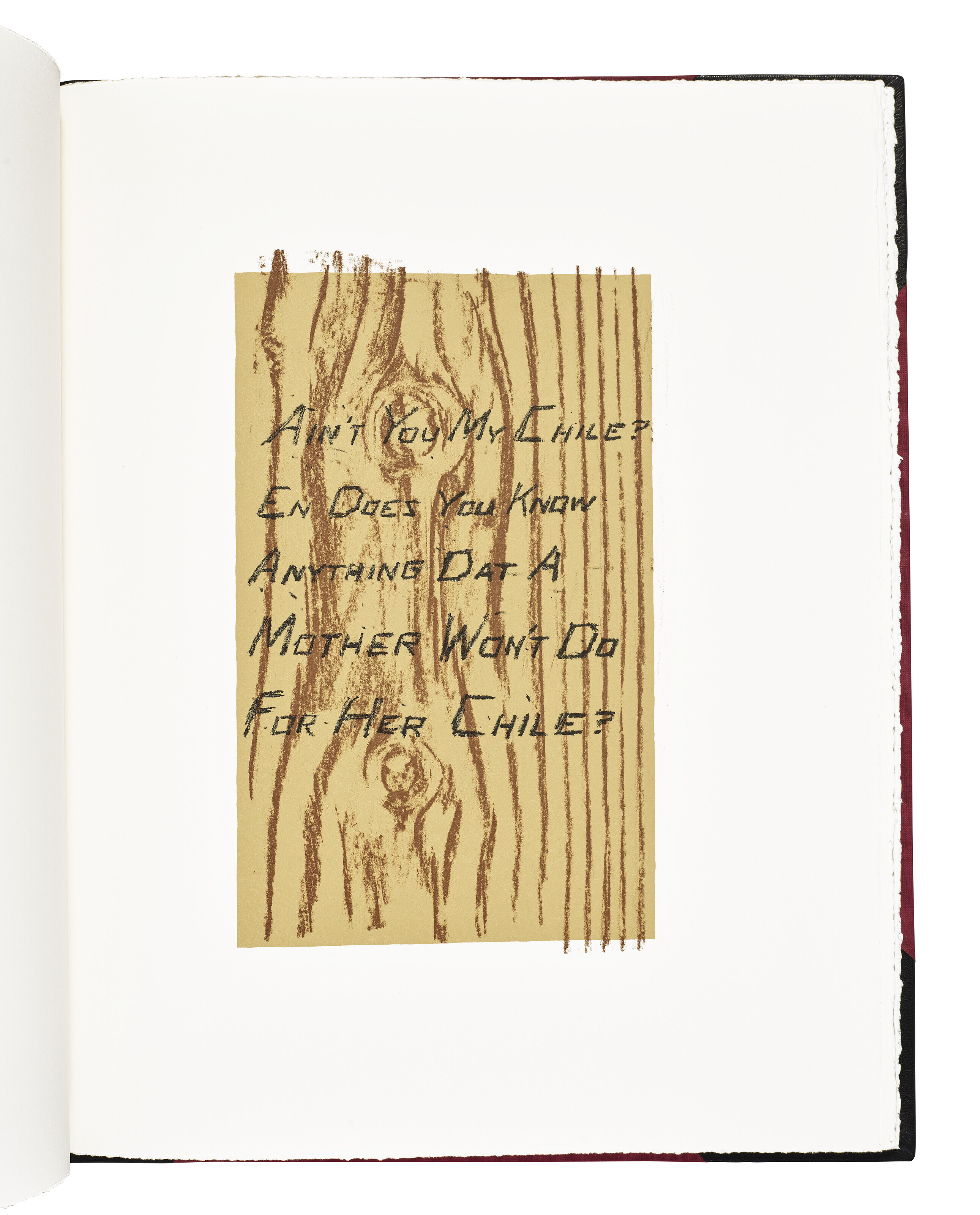 Ed Ruscha — Изречения Марка Твена "Тупоголовый Уилсон", изображение 9