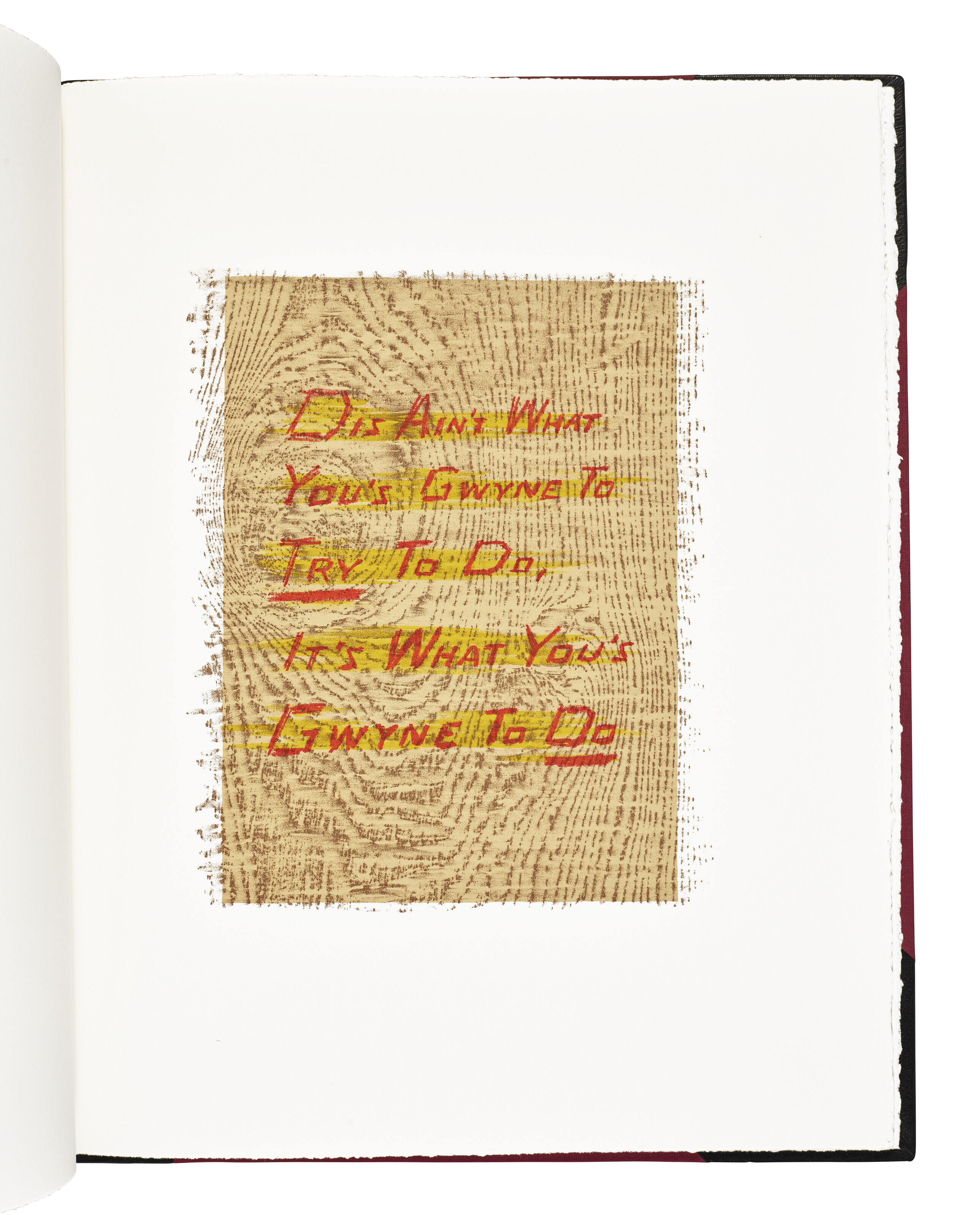 Ed Ruscha — Изречения Марка Твена "Тупоголовый Уилсон", изображение 10