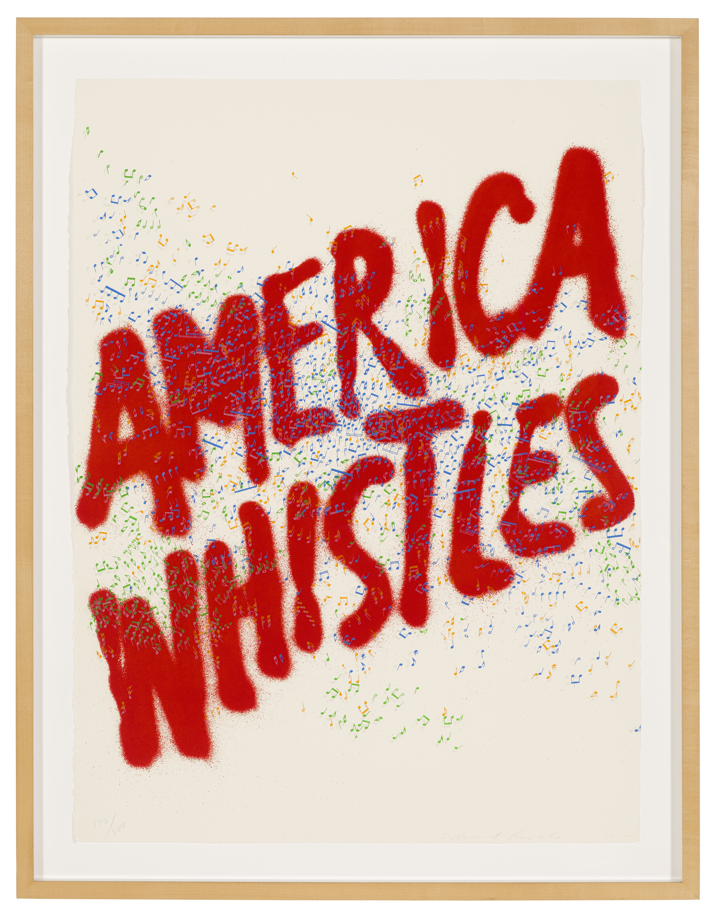 Ed Ruscha — Америка свистит, из Америки: Третий век, изображение 2
