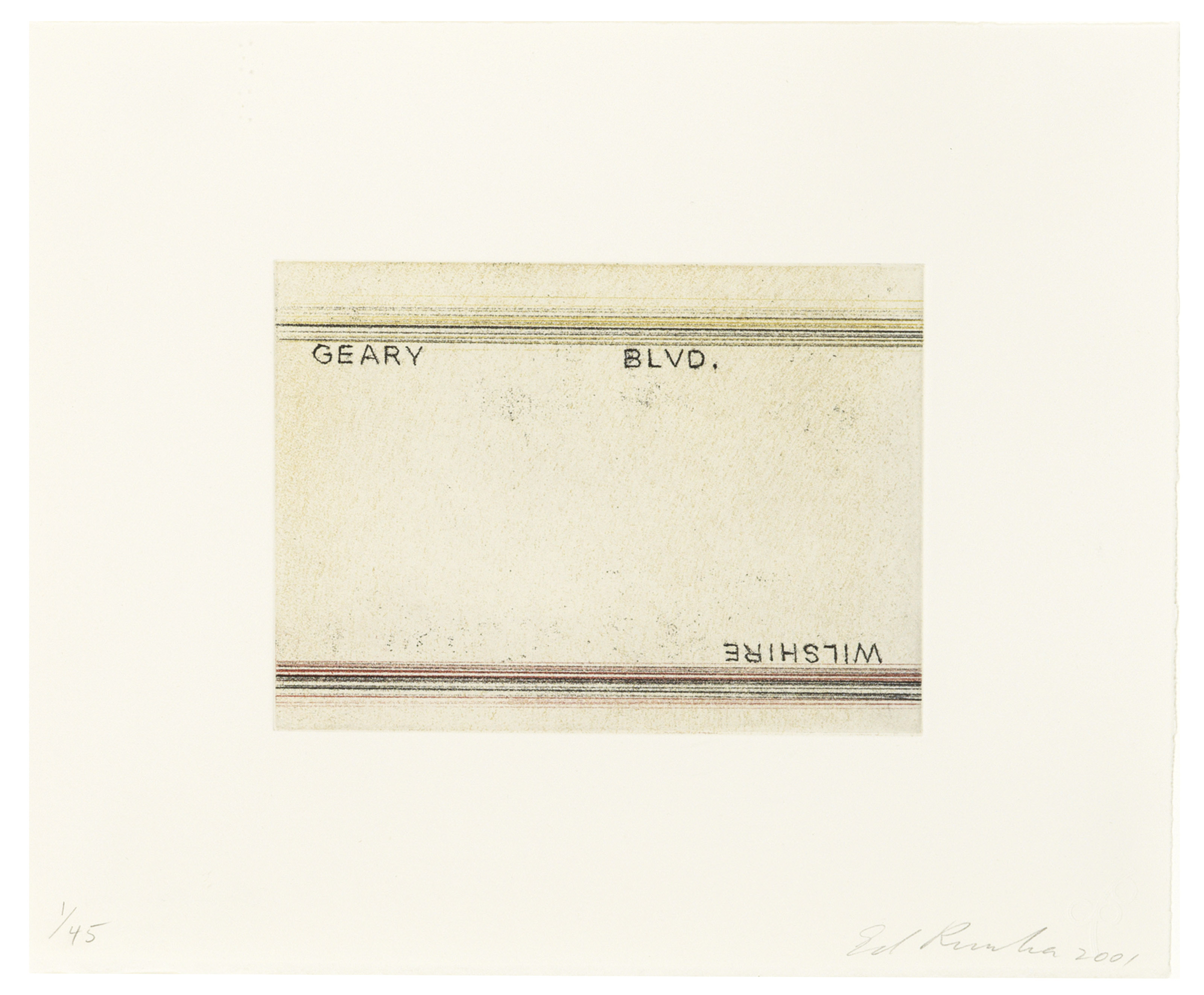 Ed Ruscha — Гири, Уилшир