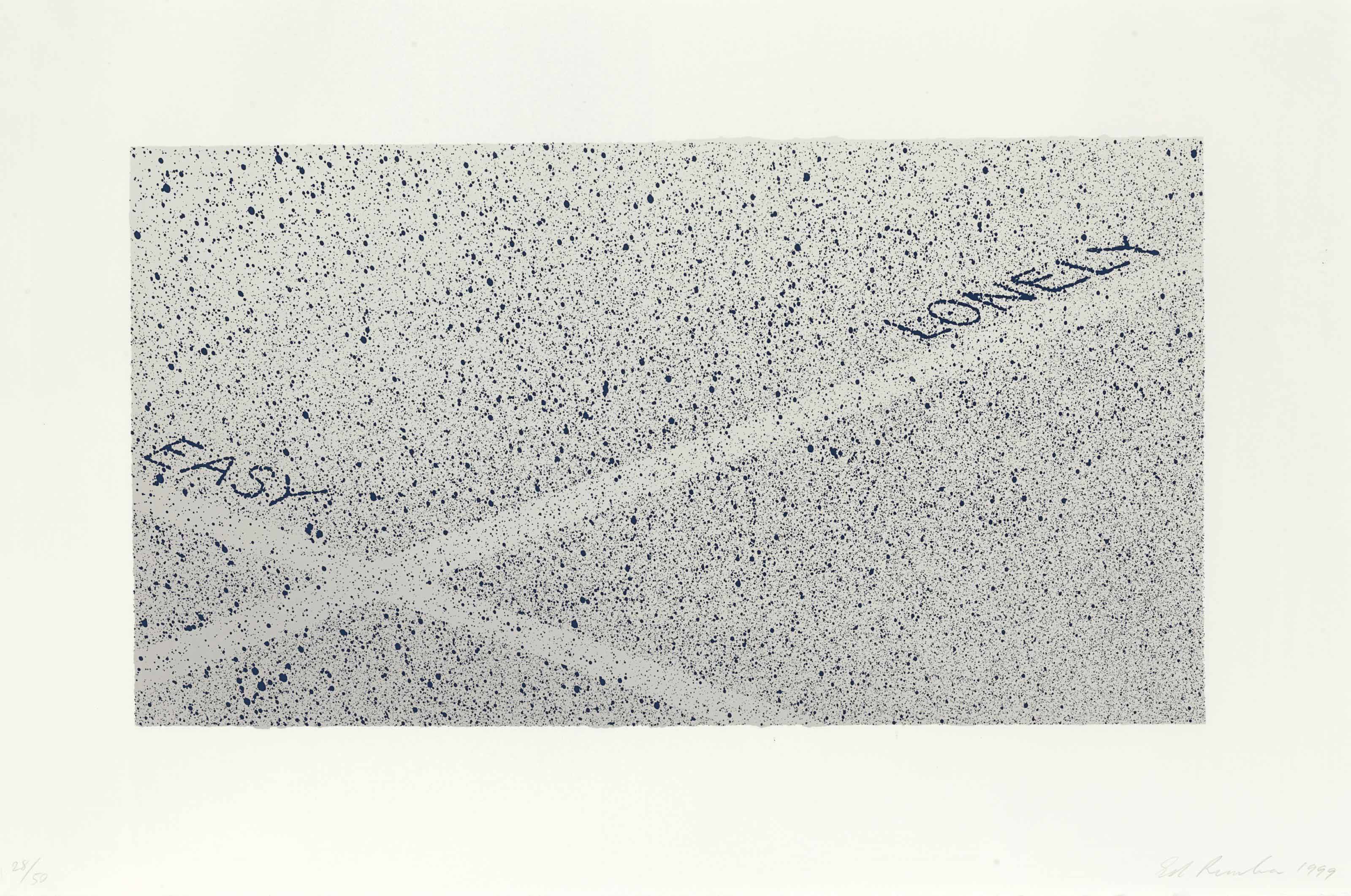 Ed Ruscha — Легко и одиноко