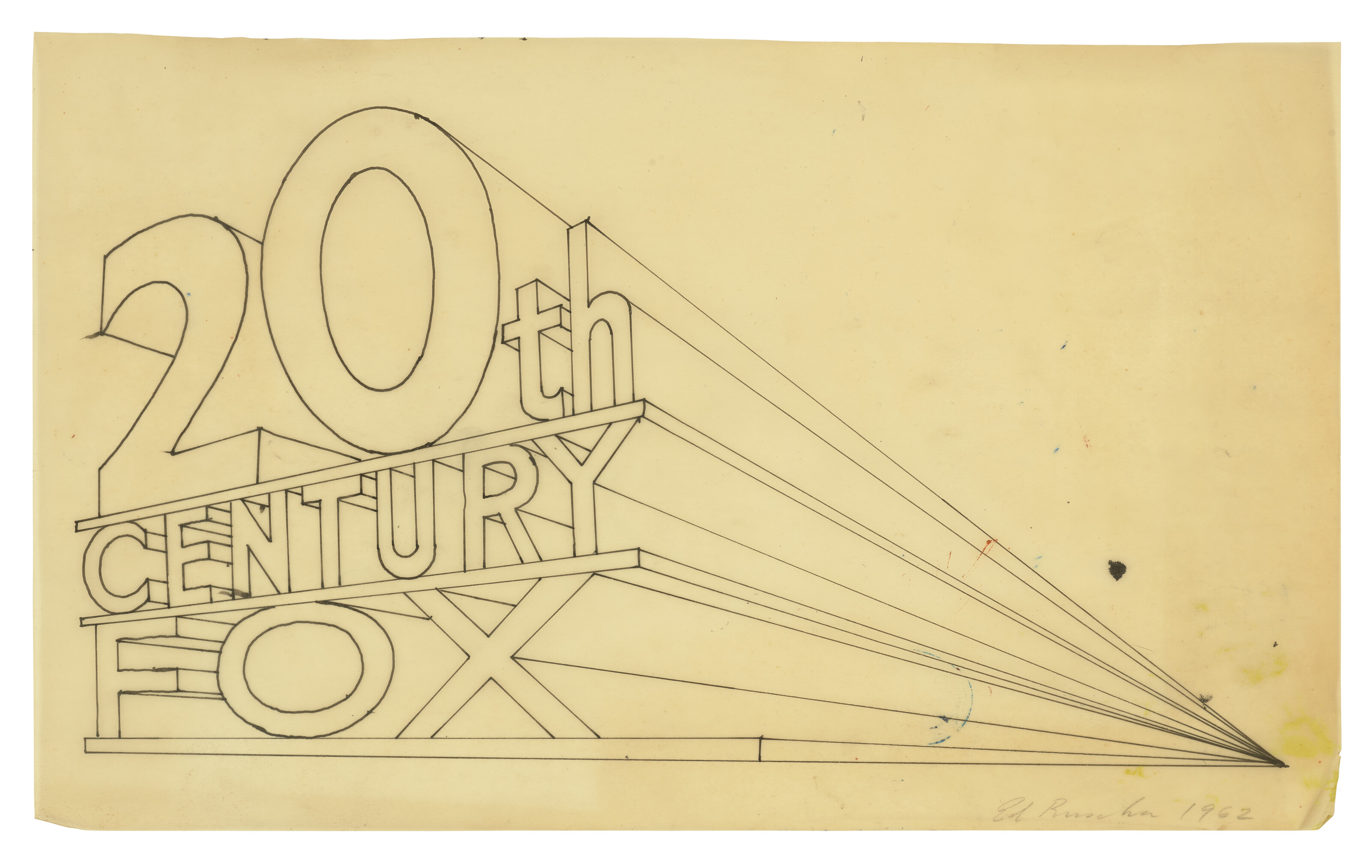 Ed Ruscha — Исследование товарного знака №4