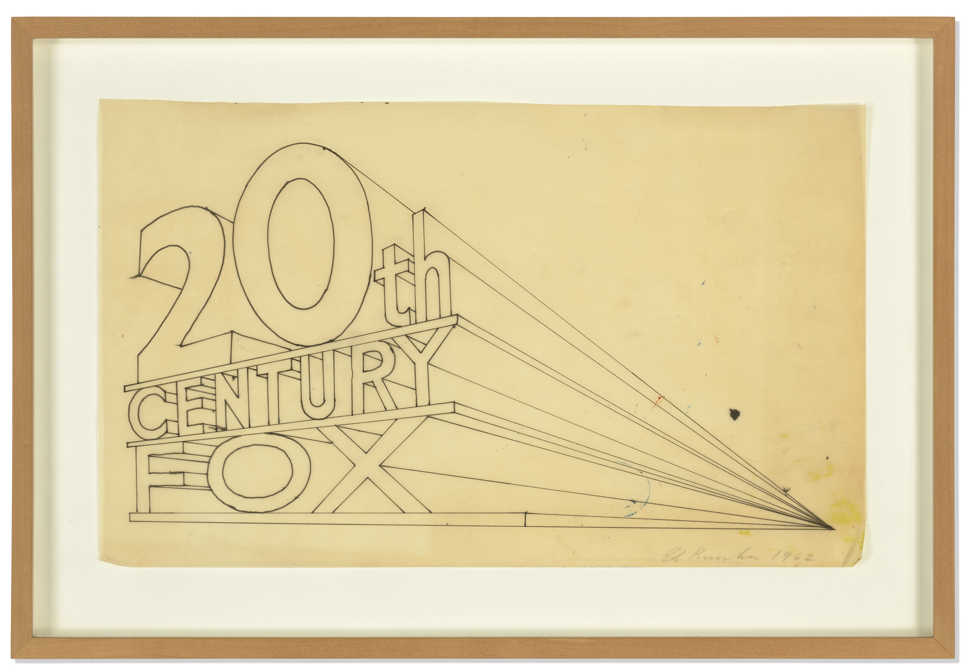 Ed Ruscha — Исследование товарного знака №4, изображение 2