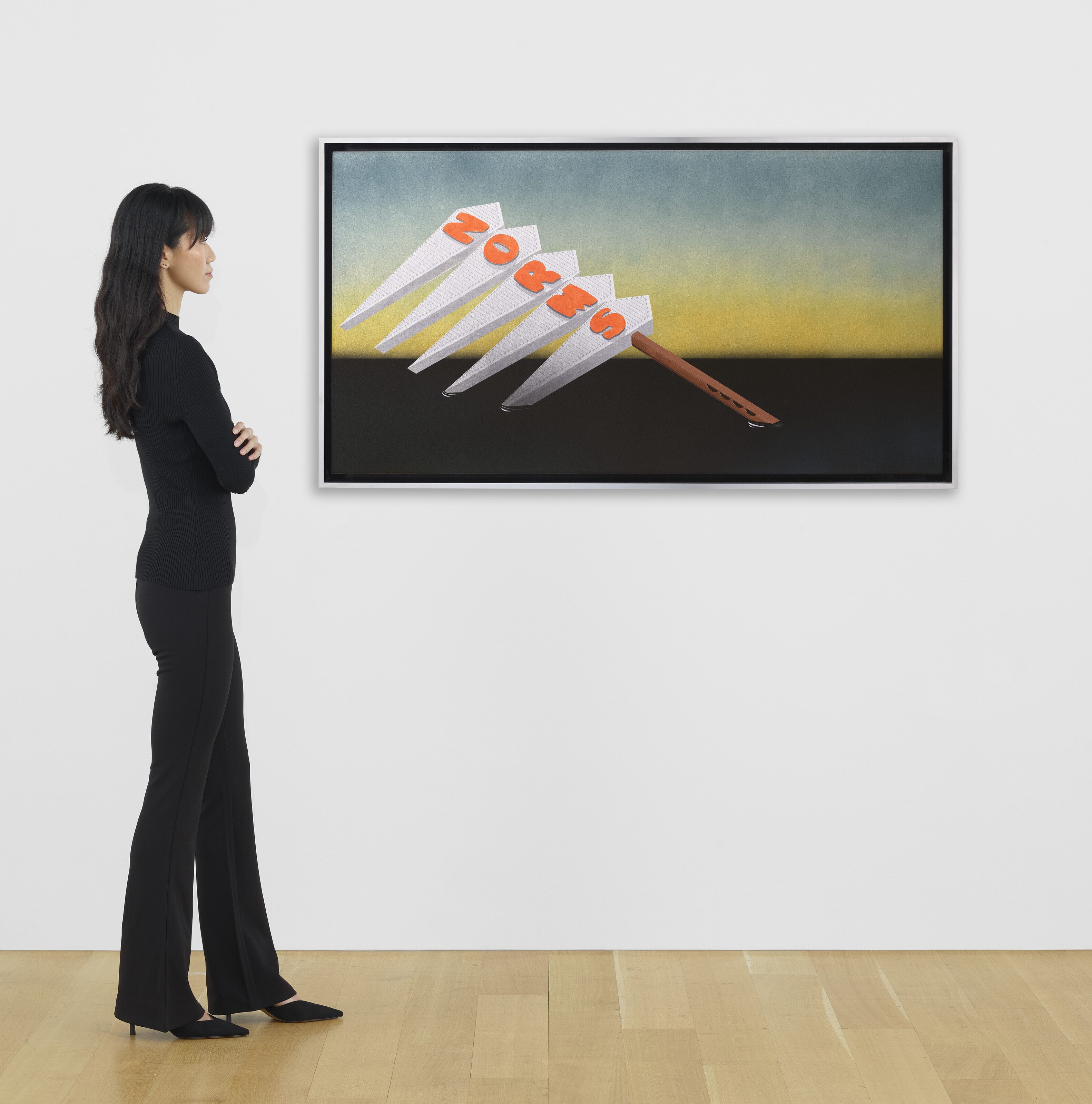 Ed Ruscha — Ла Сьенега Нормы тонет в нефтехимическом болоте, изображение 4