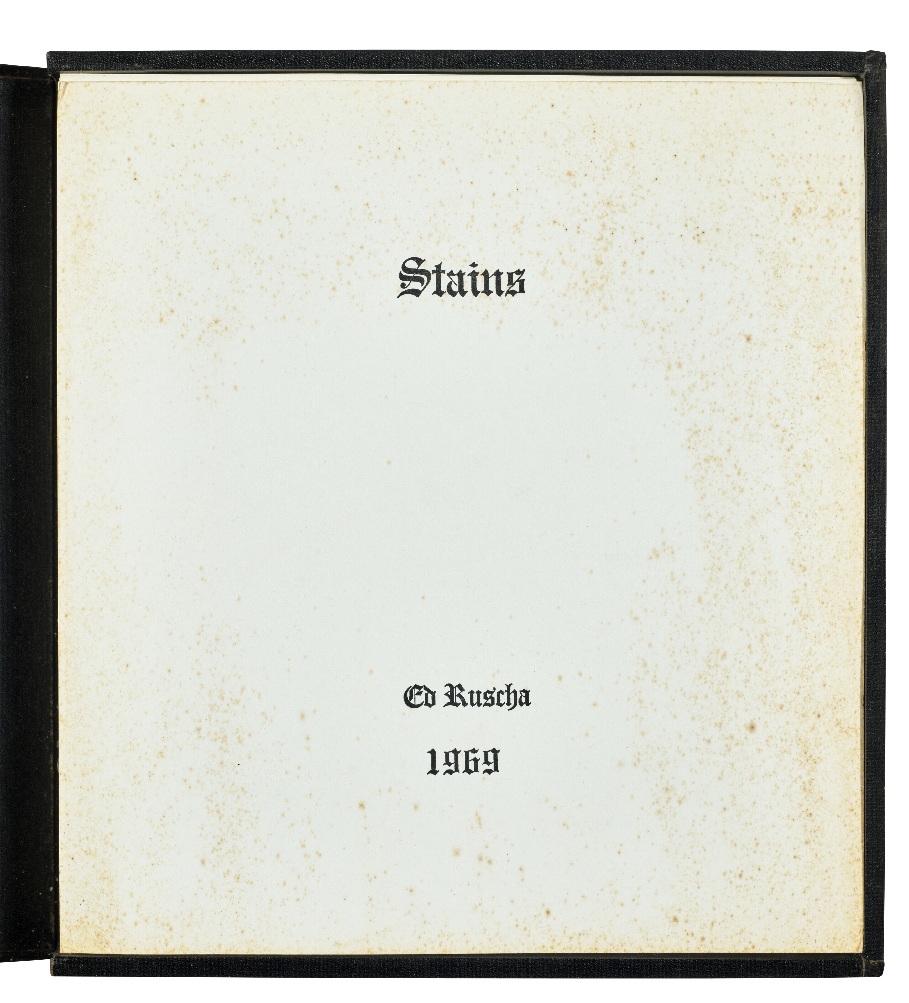 Ed Ruscha — Разводы, изображение 3