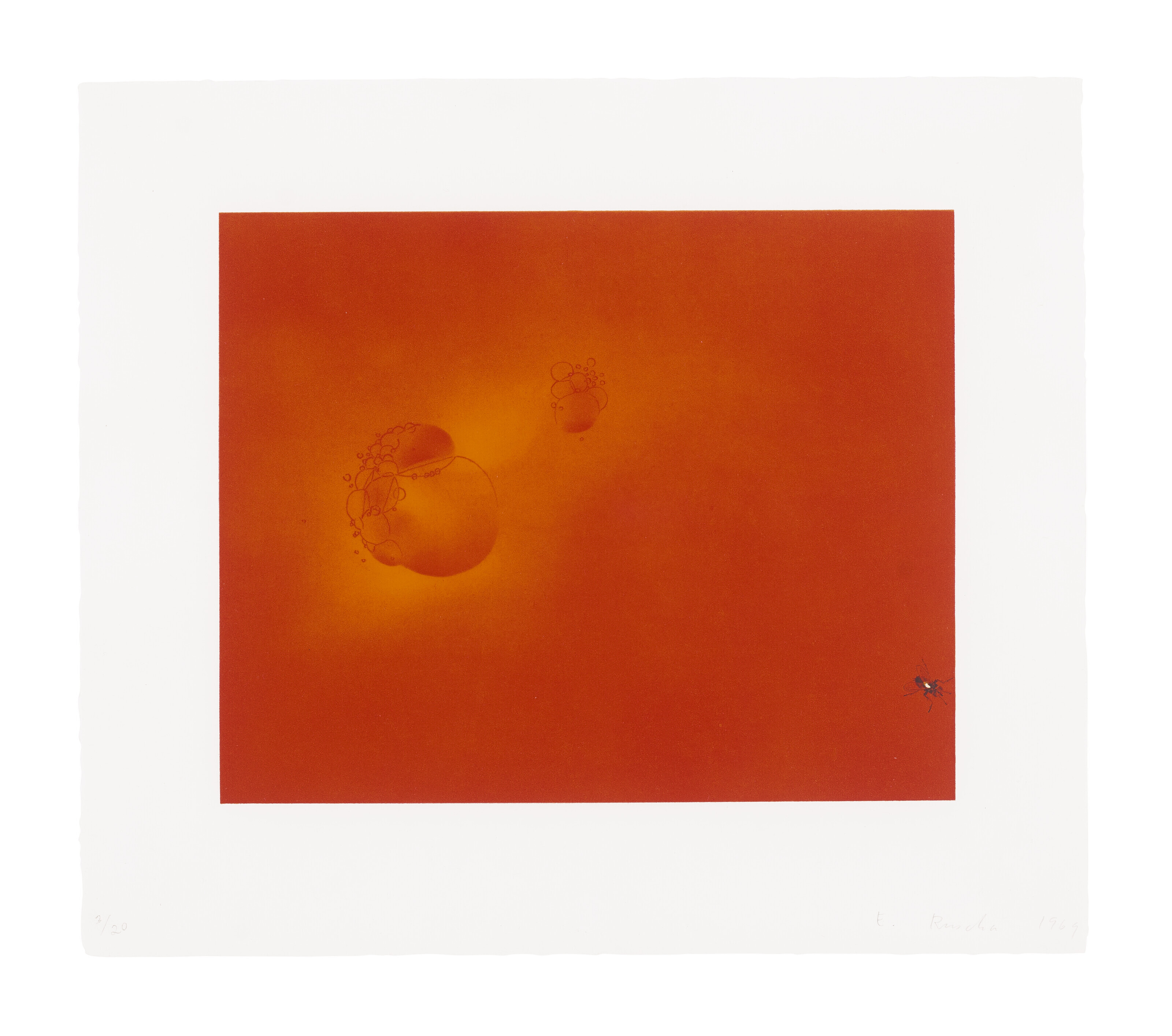 Ed Ruscha — Кипящая кровь, Лети