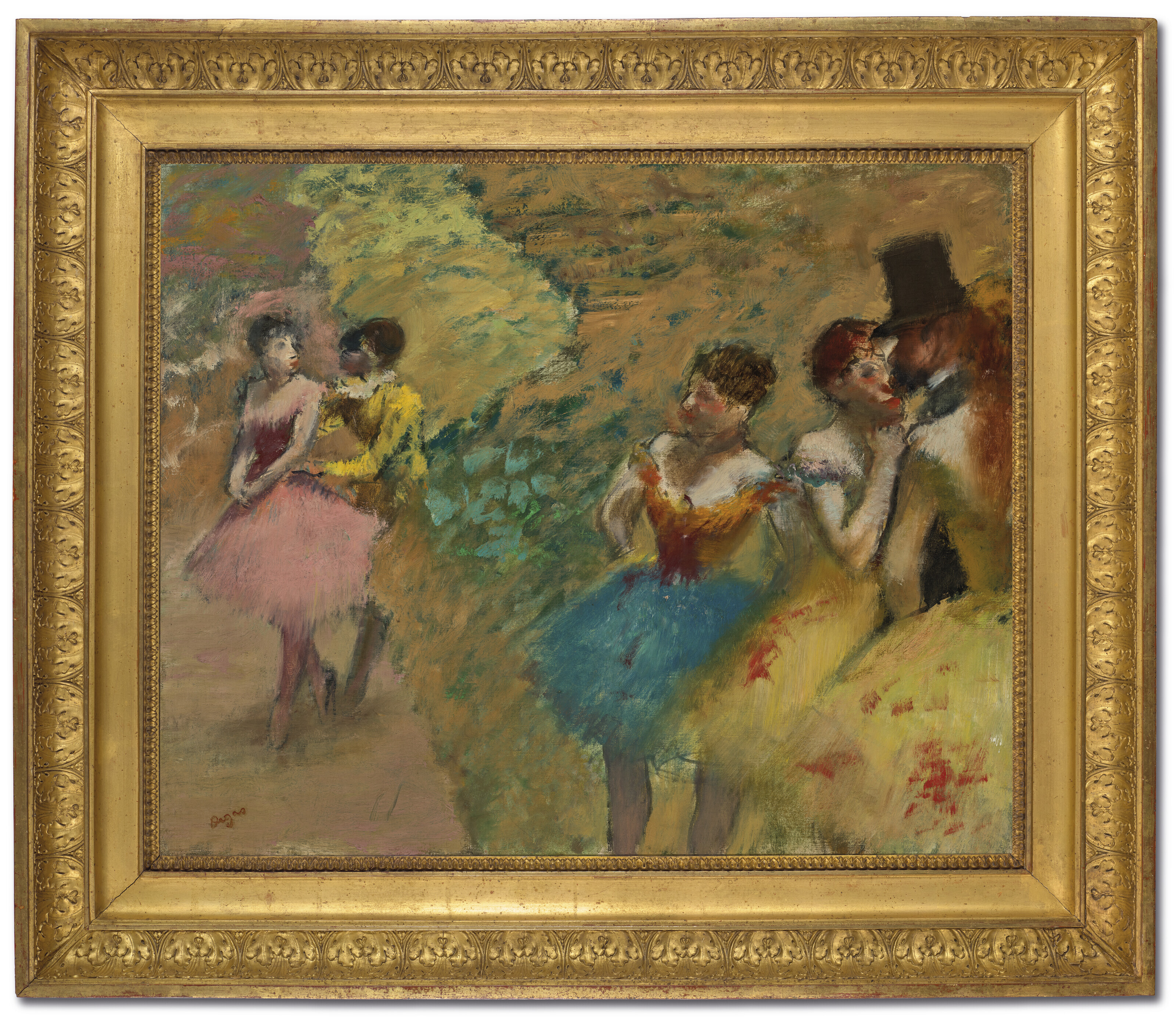 Edgar Degas — Танцовщицы (Кулисы оперы), изображение 4