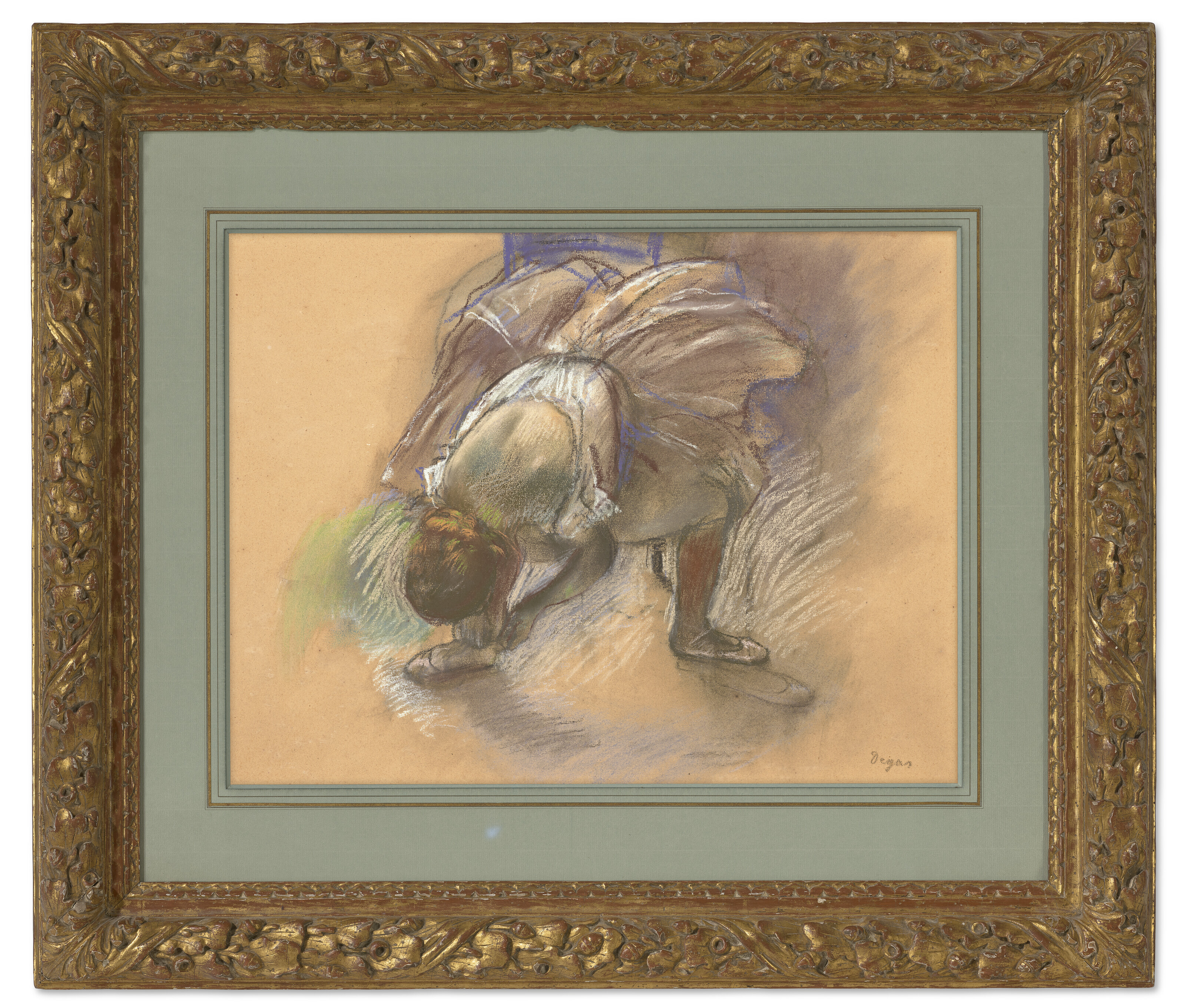 Edgar Degas — Танцовщица радуется сыну Шоссона., изображение 2