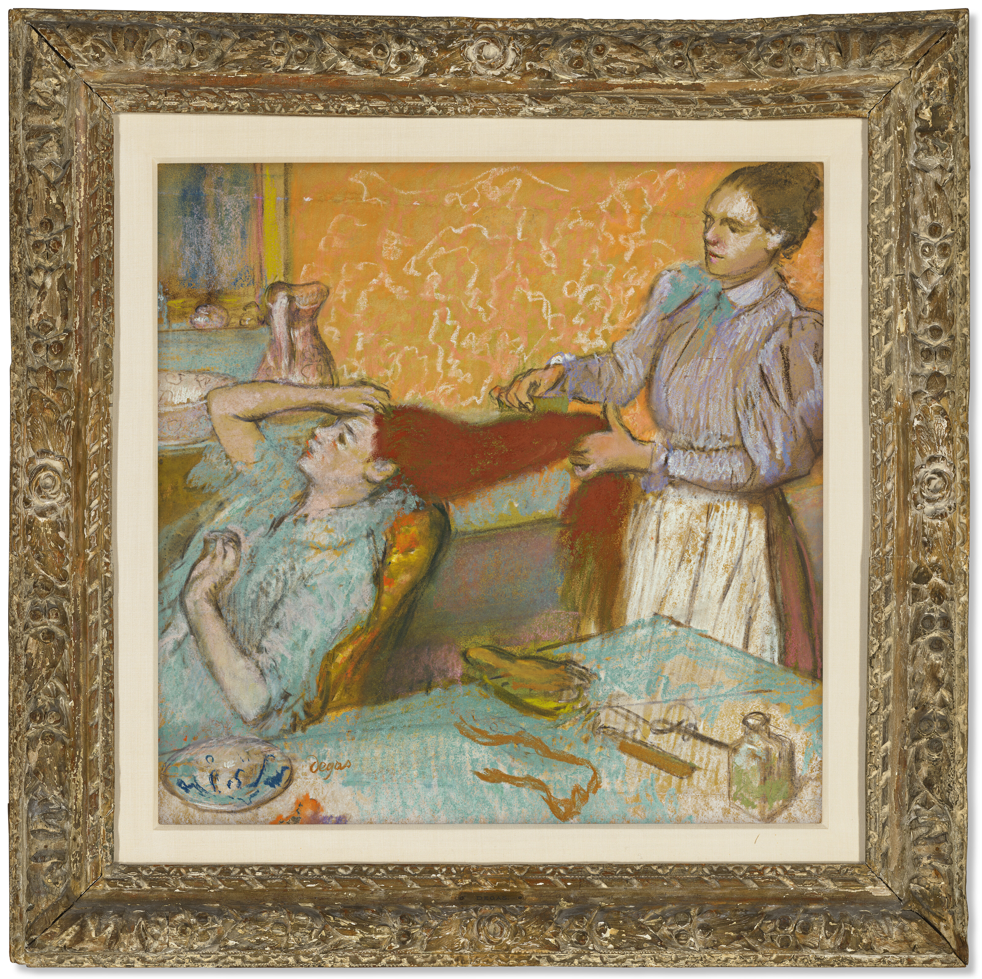 Edgar Degas — Прическа (Туалет), изображение 2