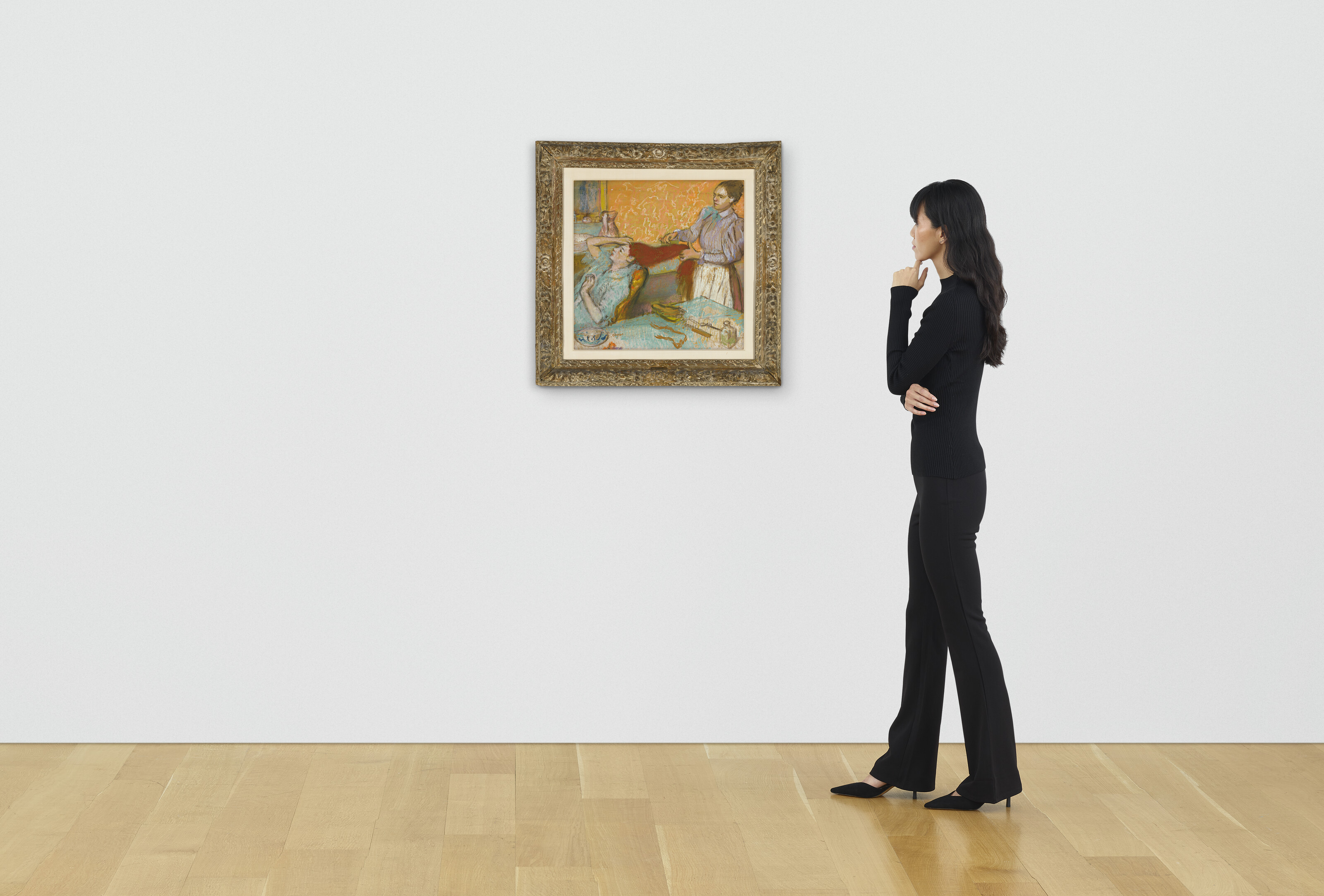 Edgar Degas — Прическа (Туалет), изображение 3