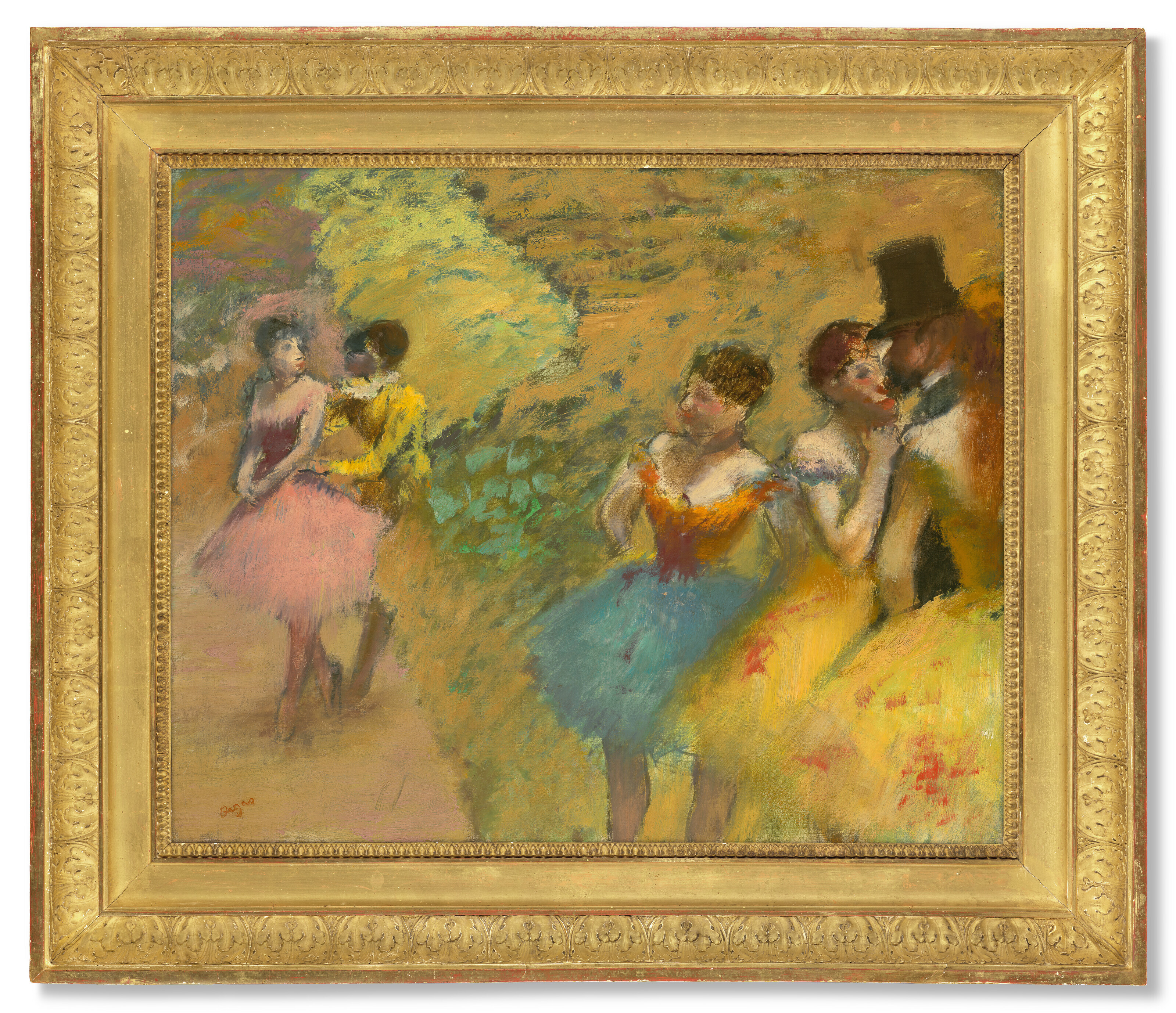 Edgar Degas — Танцовщицы (кулисы оперы), изображение 2