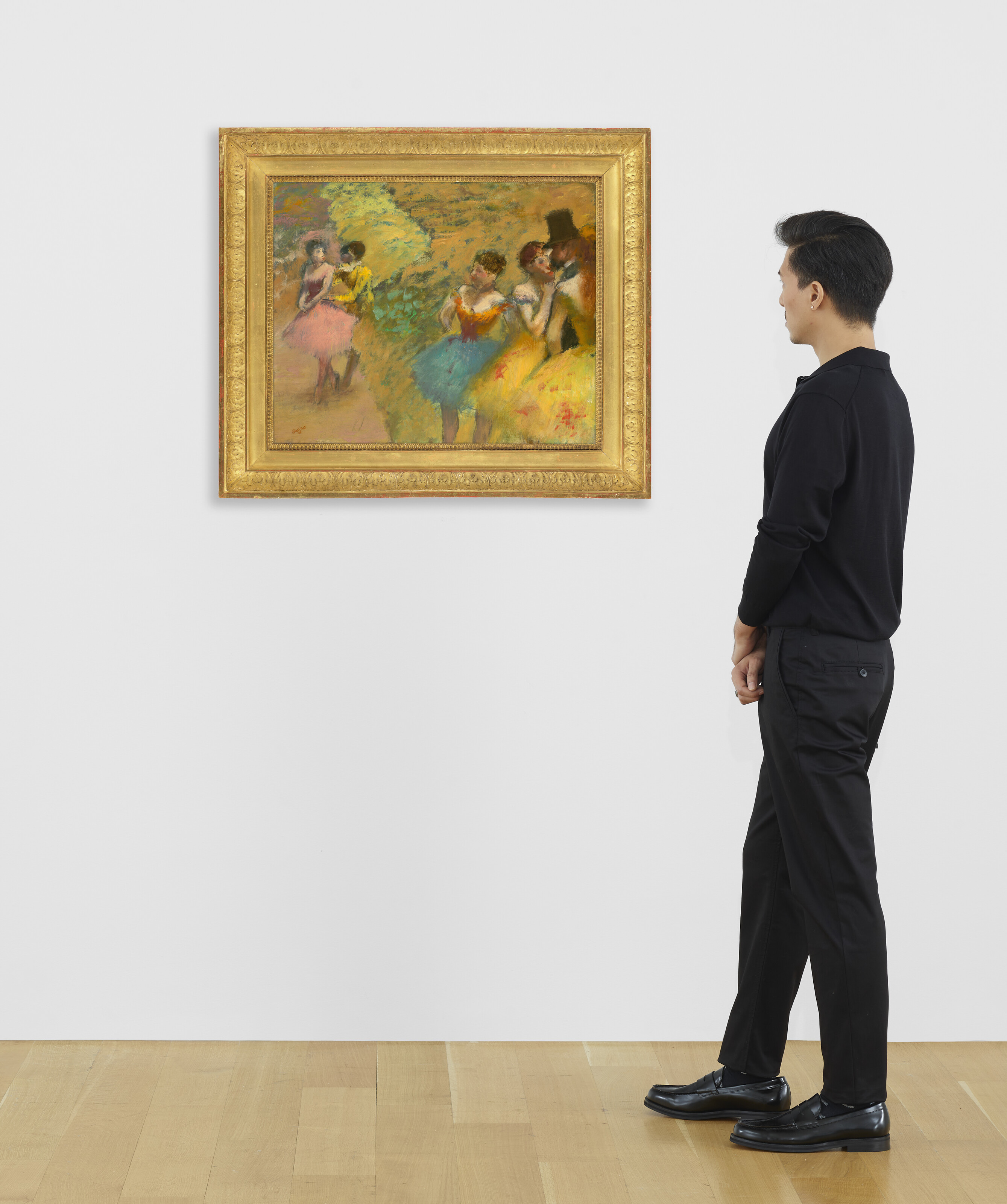 Edgar Degas — Танцовщицы (кулисы оперы), изображение 4