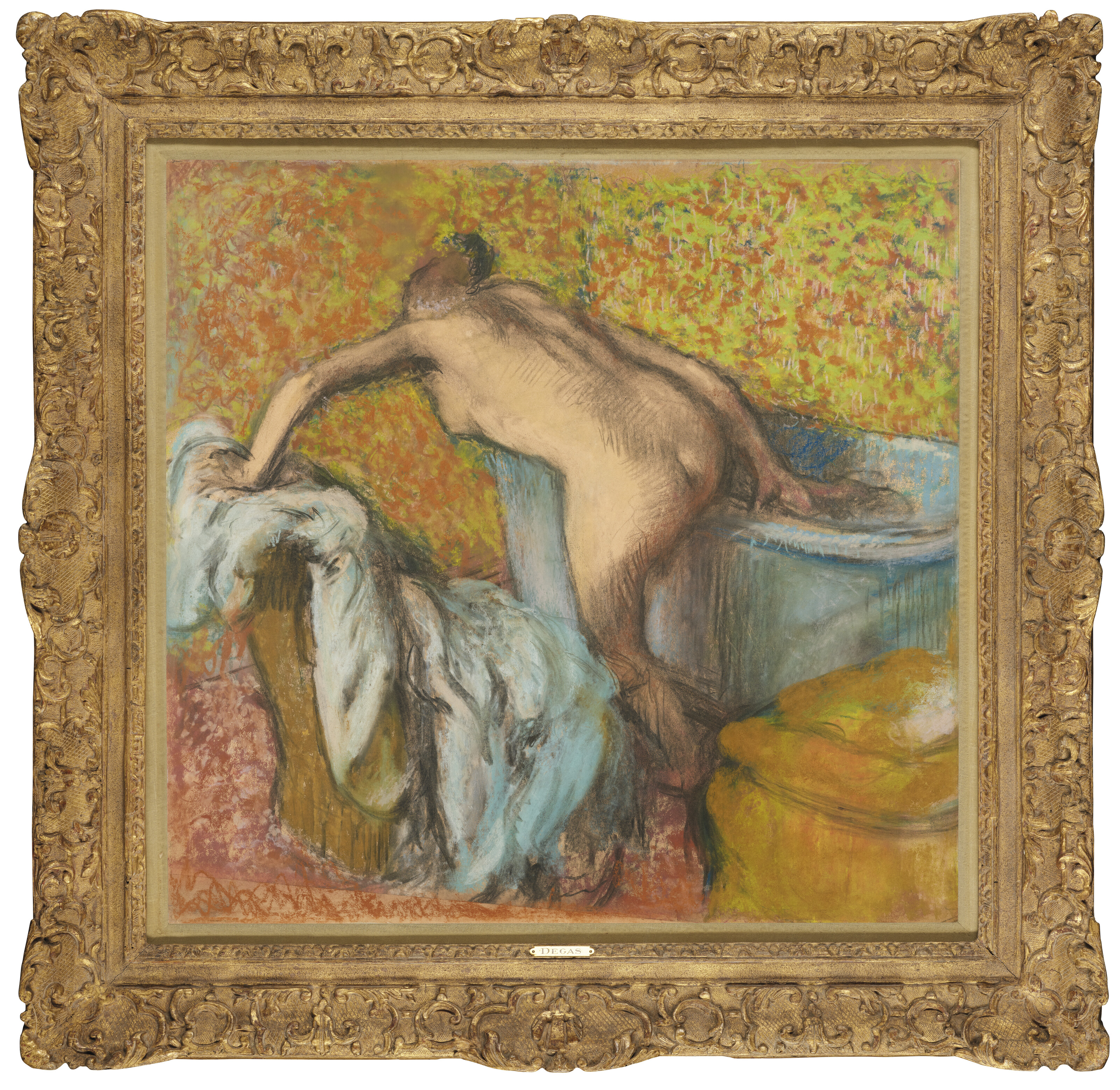 Edgar Degas — Женщина-сортировщица в бэйне, изображение 2