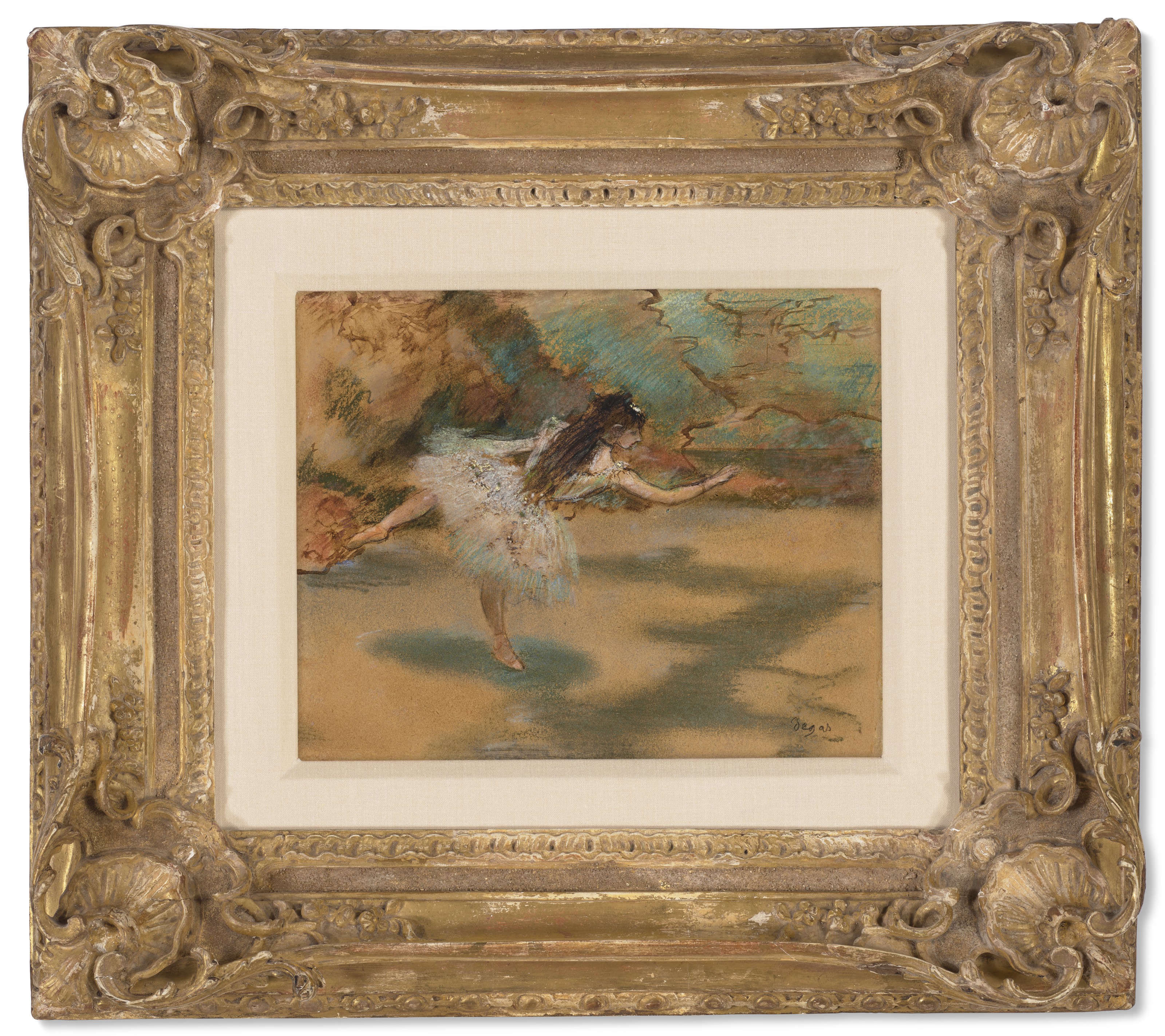 Edgar Degas — Танцовщица на пуантах, изображение 2