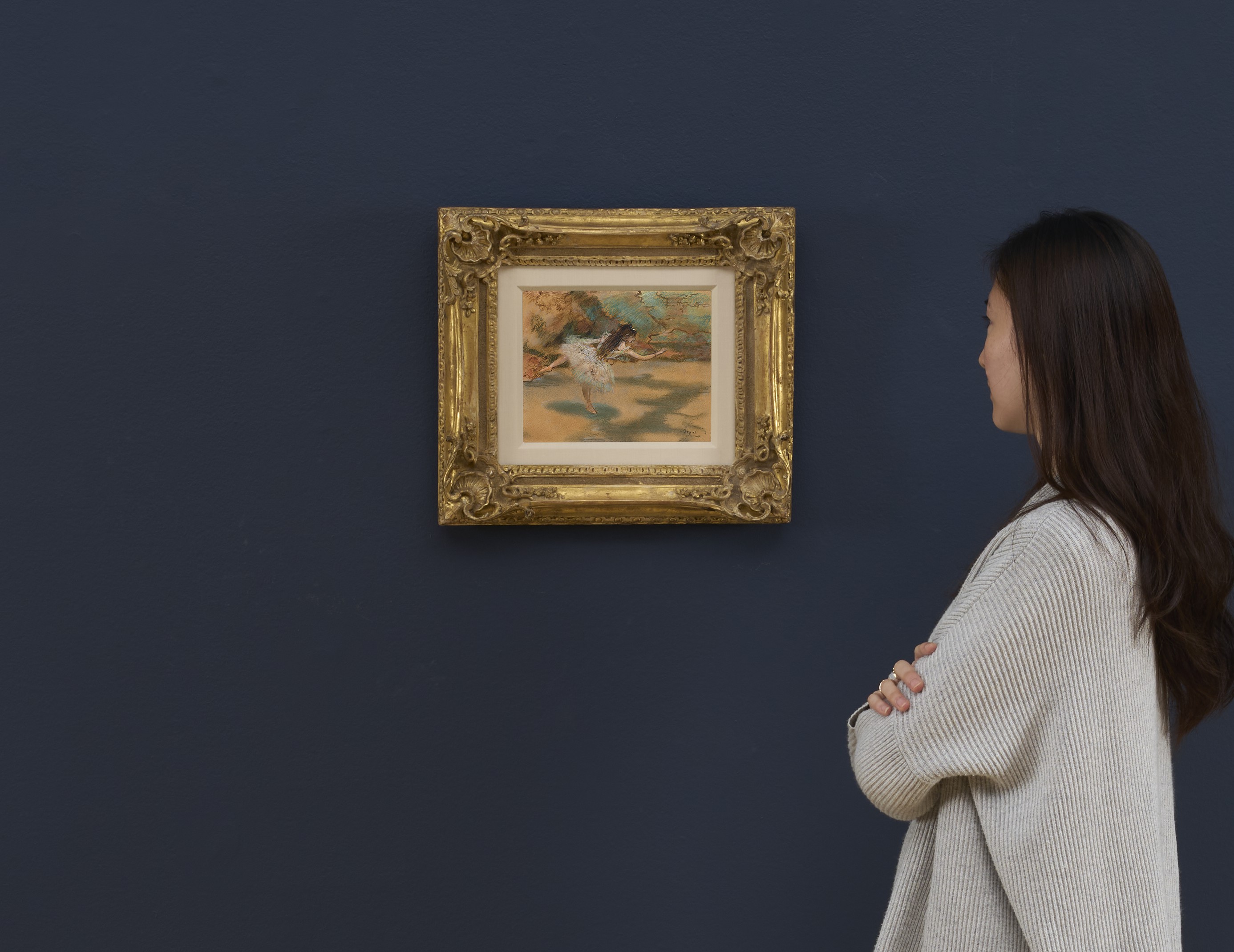 Edgar Degas — Танцовщица на пуантах, изображение 3