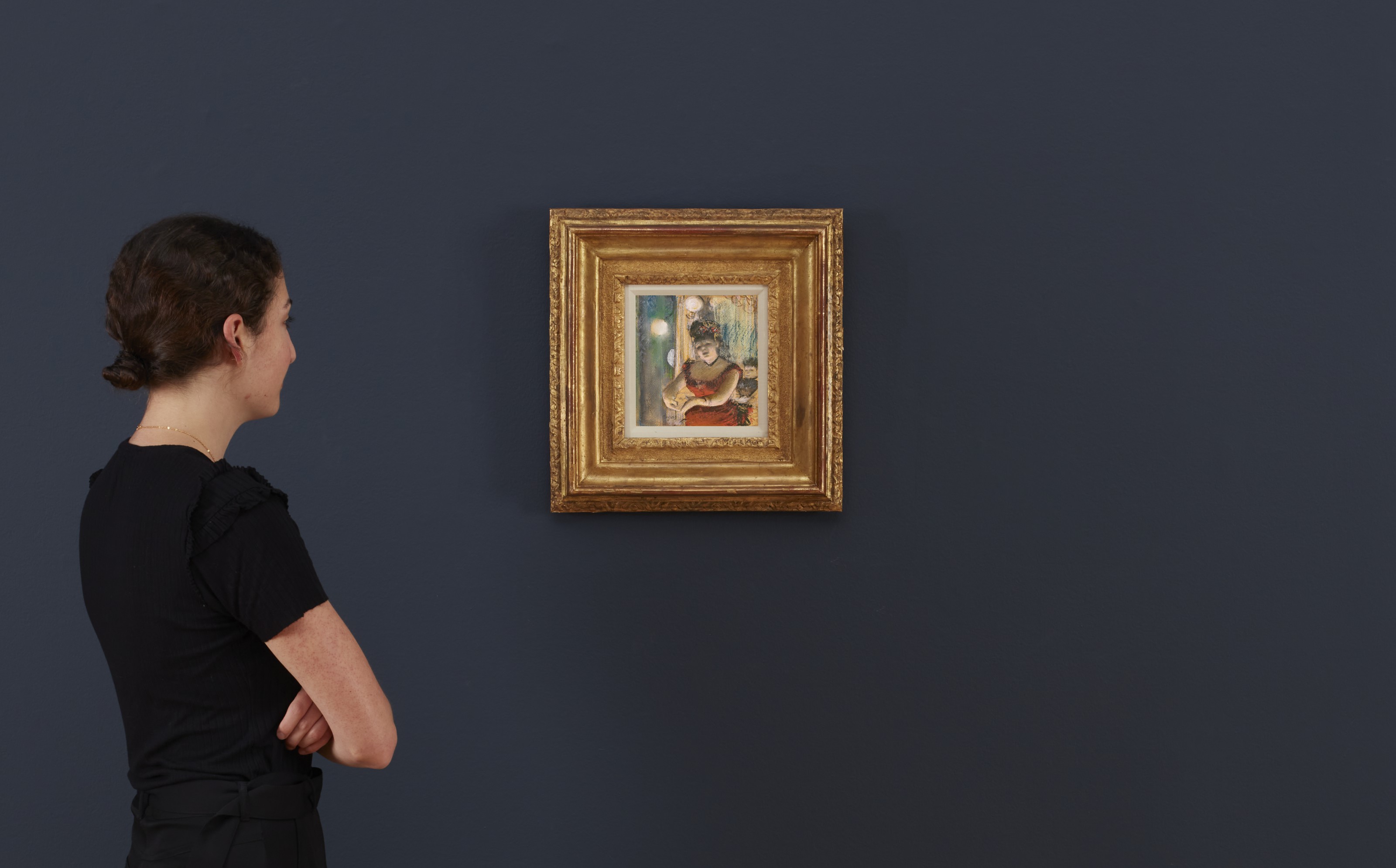 Edgar Degas — Концерт певицы в кафе, изображение 4