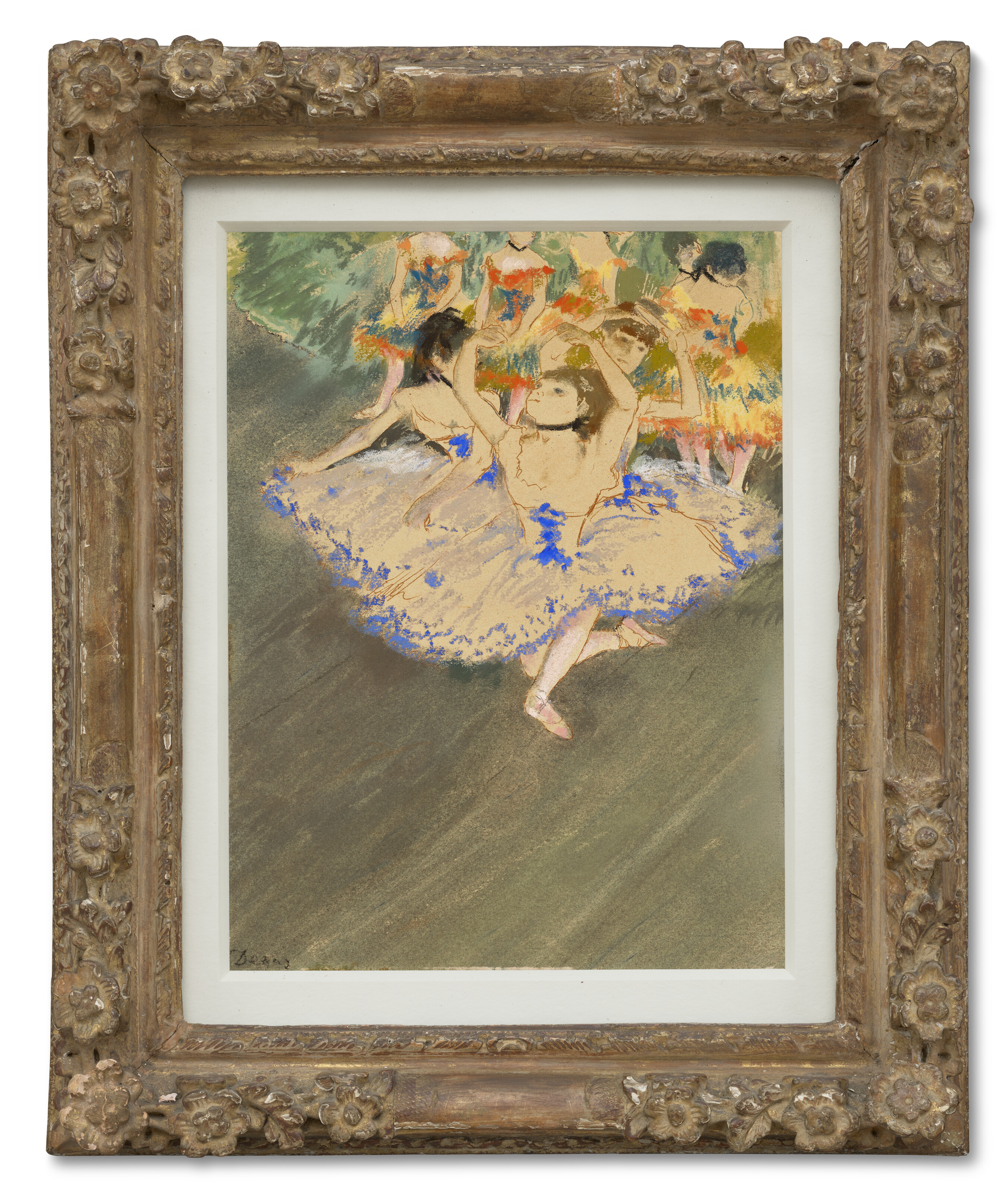 Edgar Degas — Танцовщицы на сцене, изображение 2