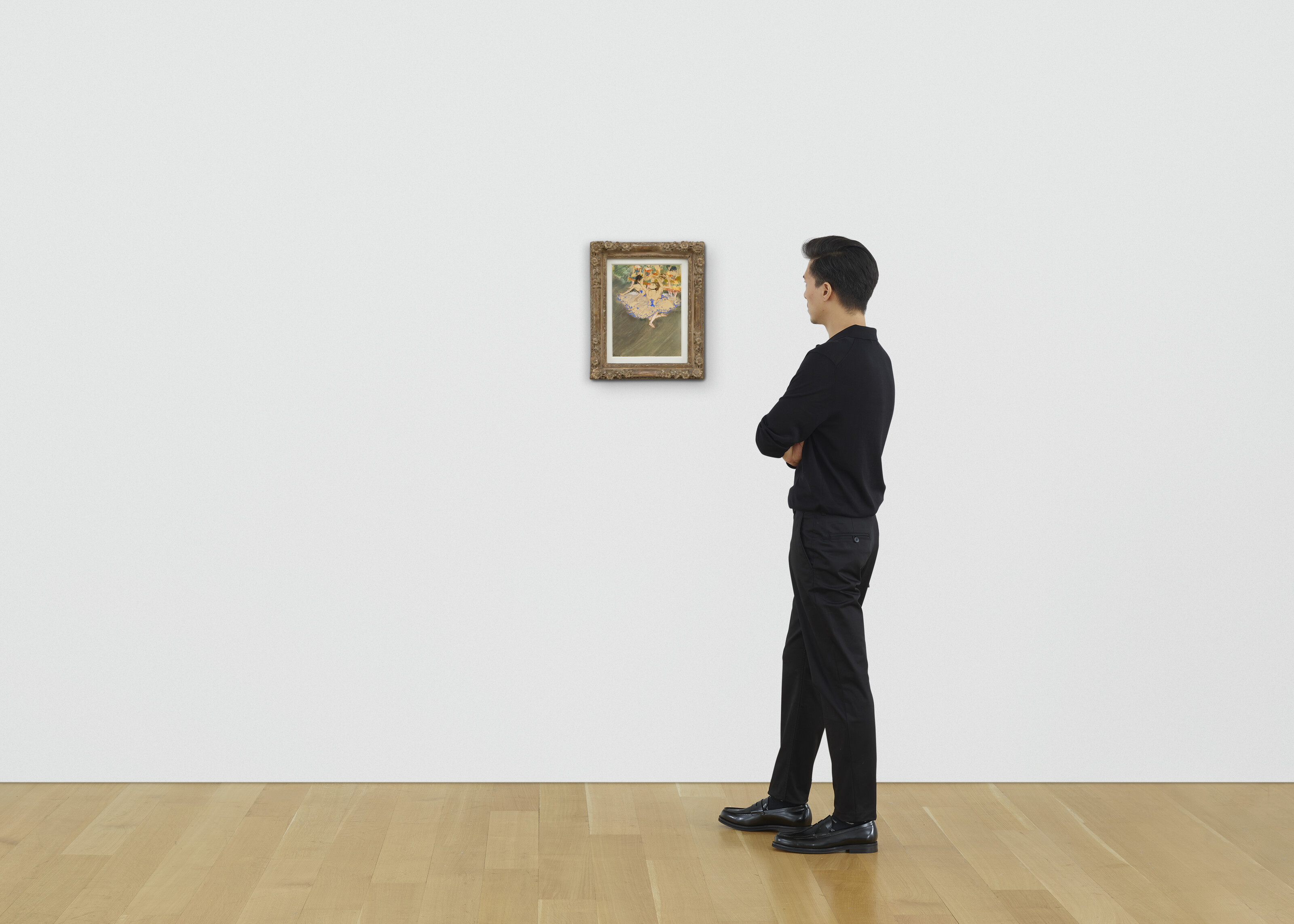 Edgar Degas — Танцовщицы на сцене, изображение 4
