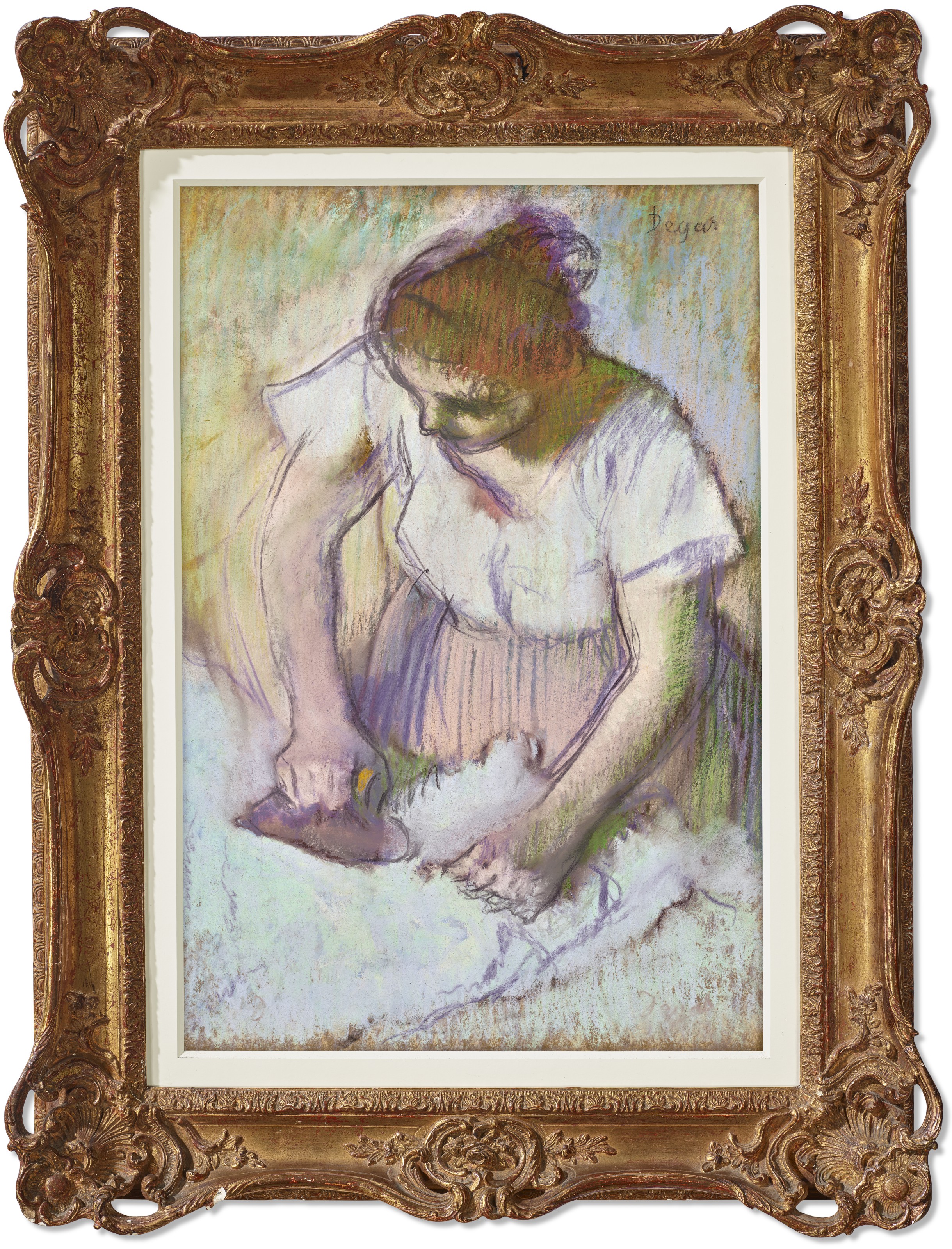 Edgar Degas — Отдыхающий, изображение 2
