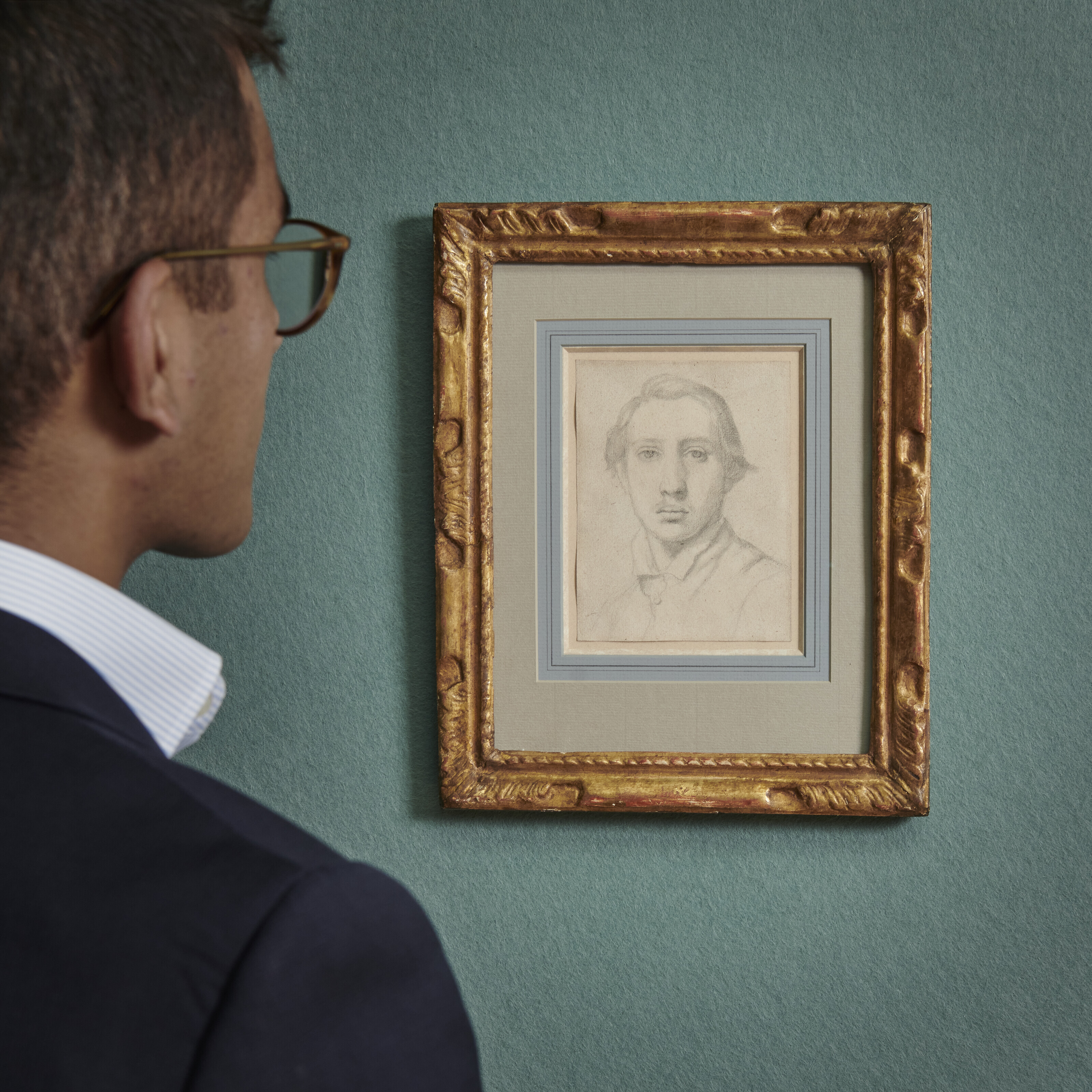 Edgar Degas — Автопортрет, верни меня в прошлое, изображение 4