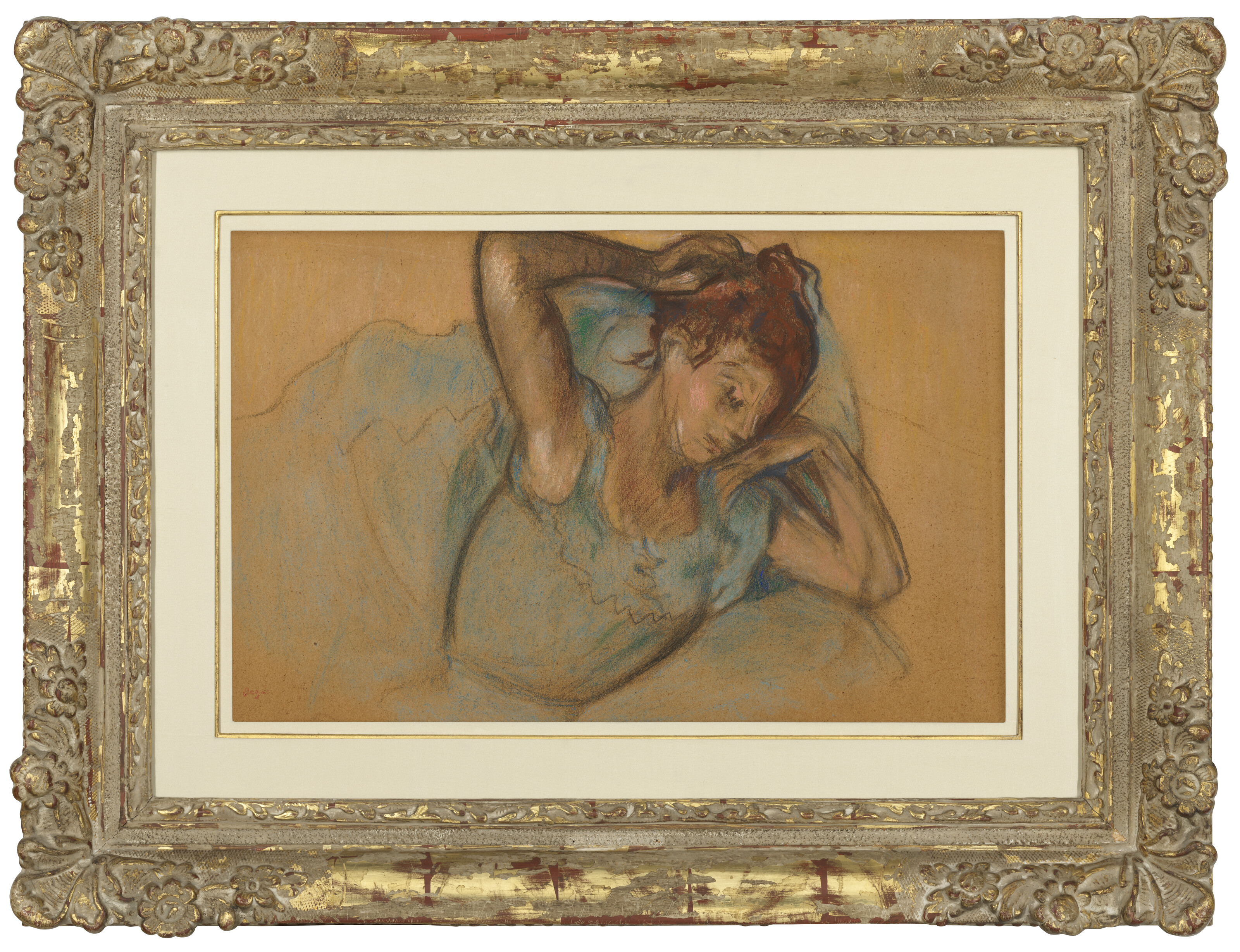 Edgar Degas — Бюст танцовщицы, изображение 2