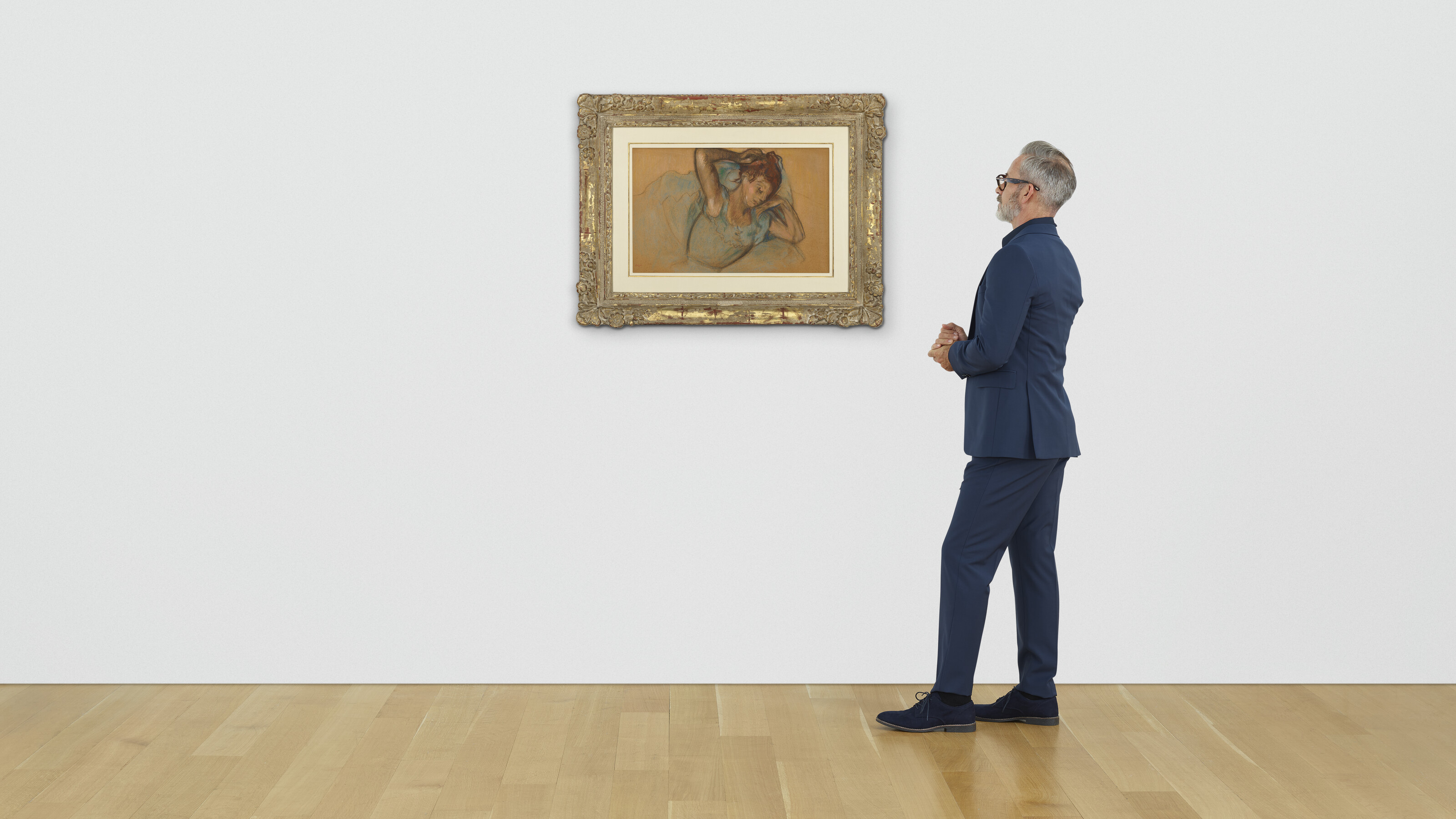 Edgar Degas — Бюст танцовщицы, изображение 3