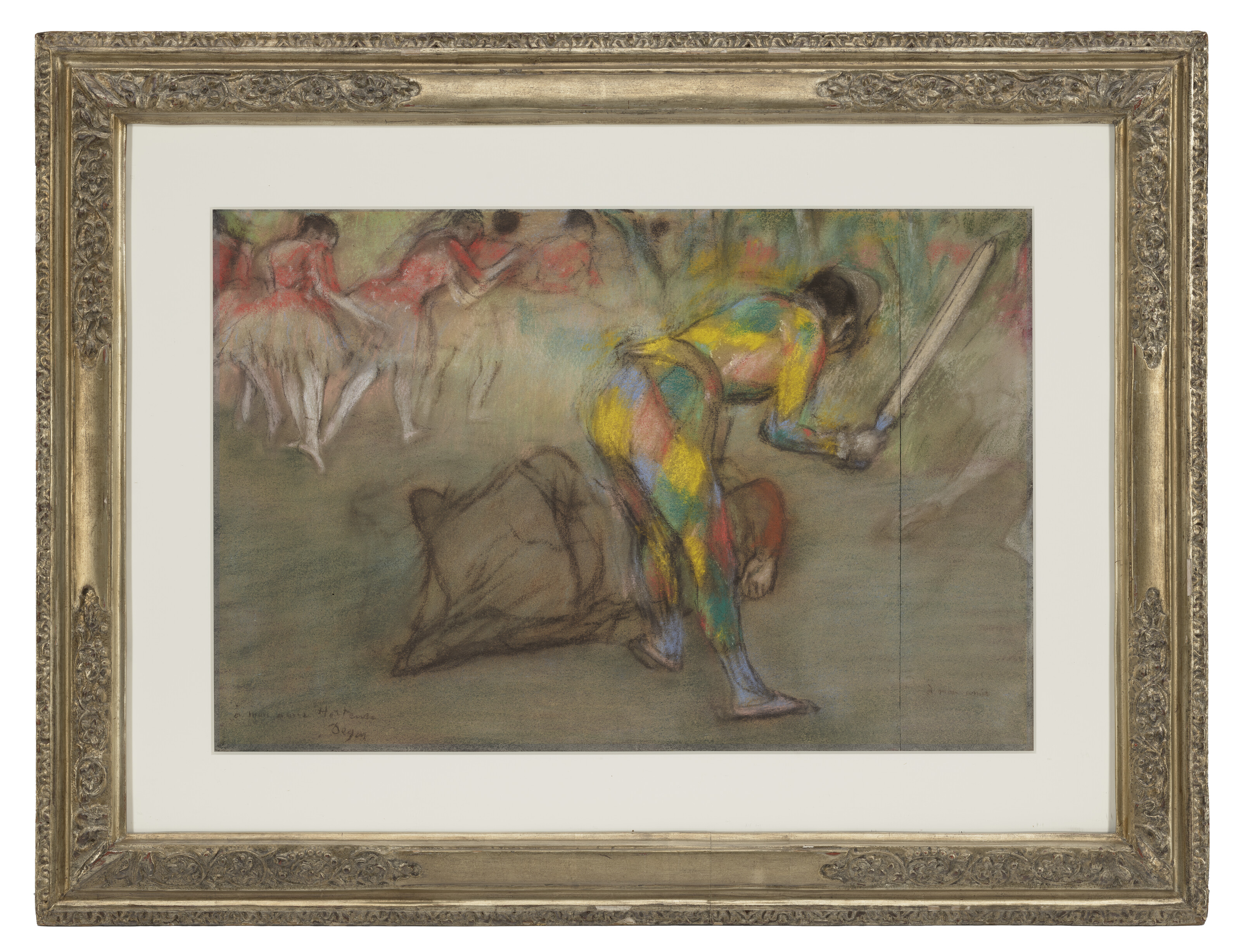 Edgar Degas — Арлекин, изображение 2