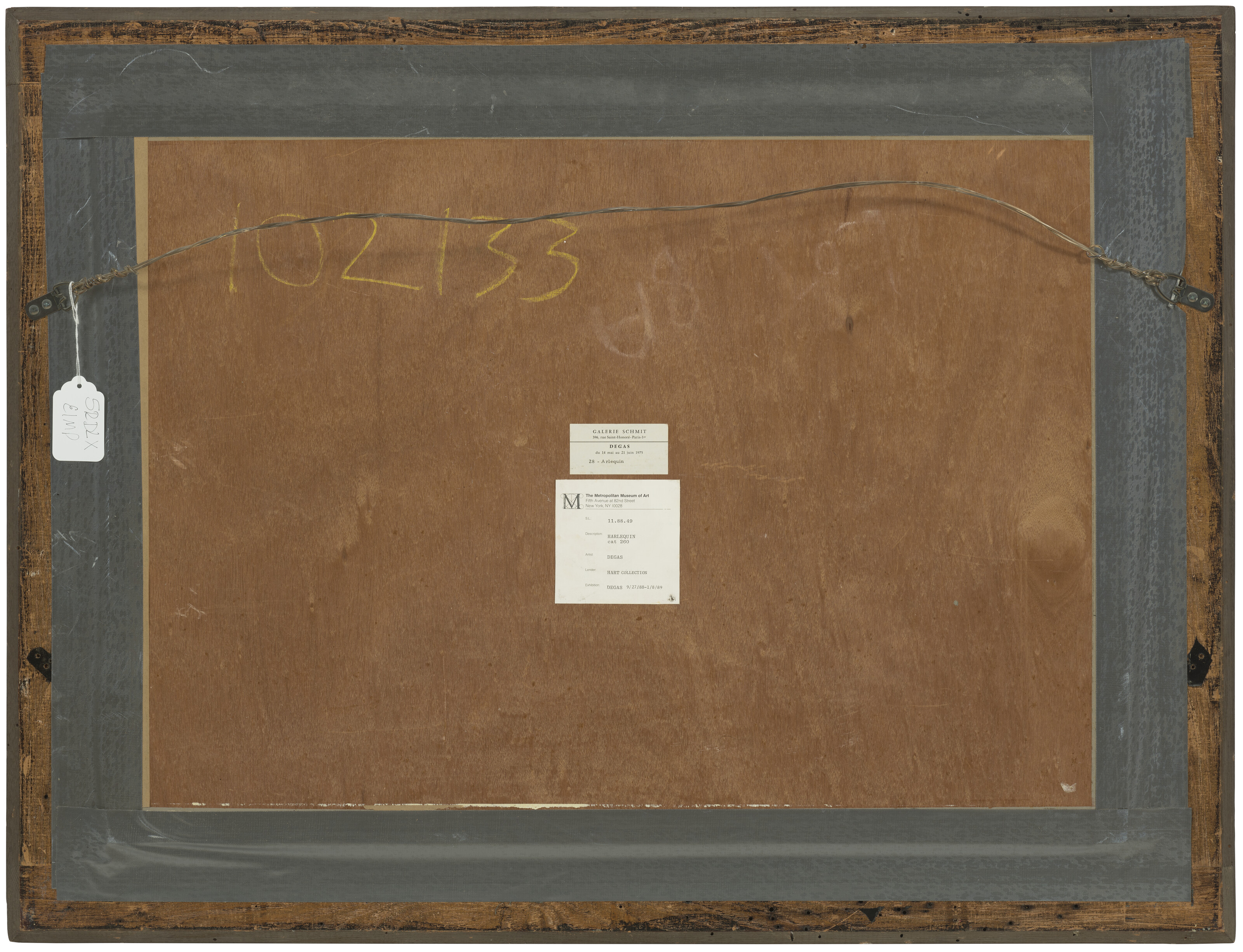 Edgar Degas — Арлекин, изображение 3