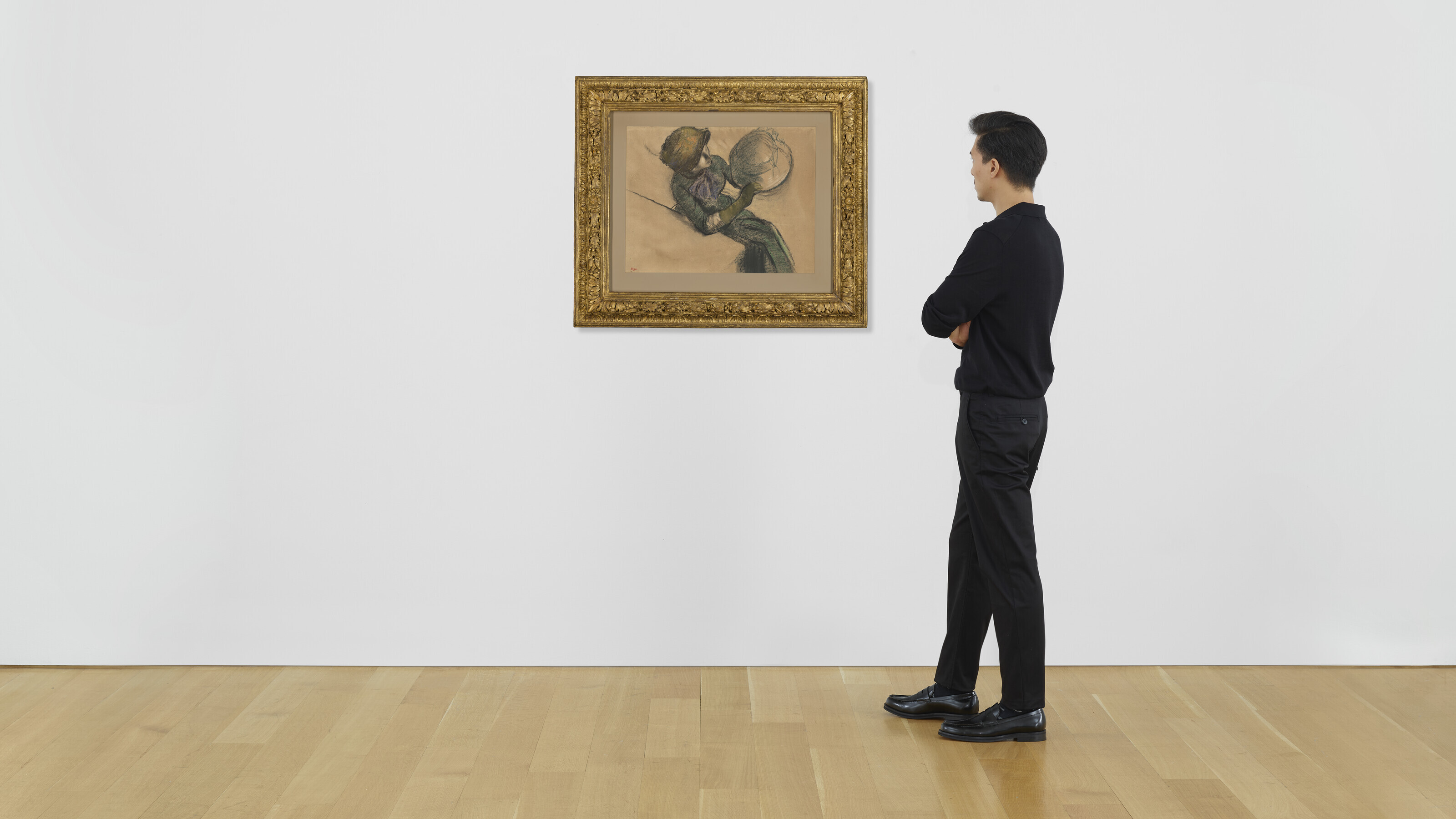 Edgar Degas — Женщина-арендатор во вводной части, изображение 3
