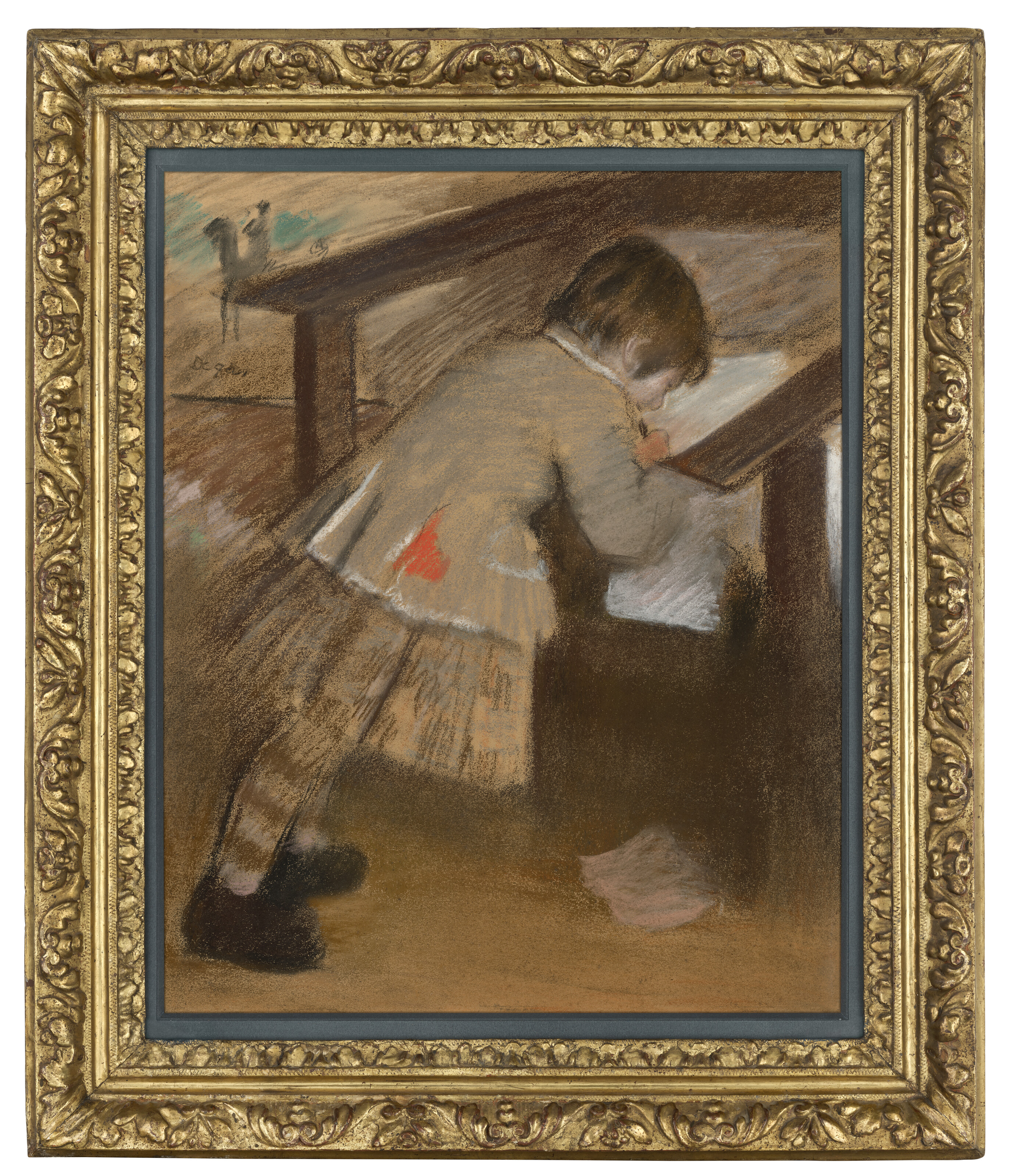 Edgar Degas — Юный Жак де Нитти, изображение 2