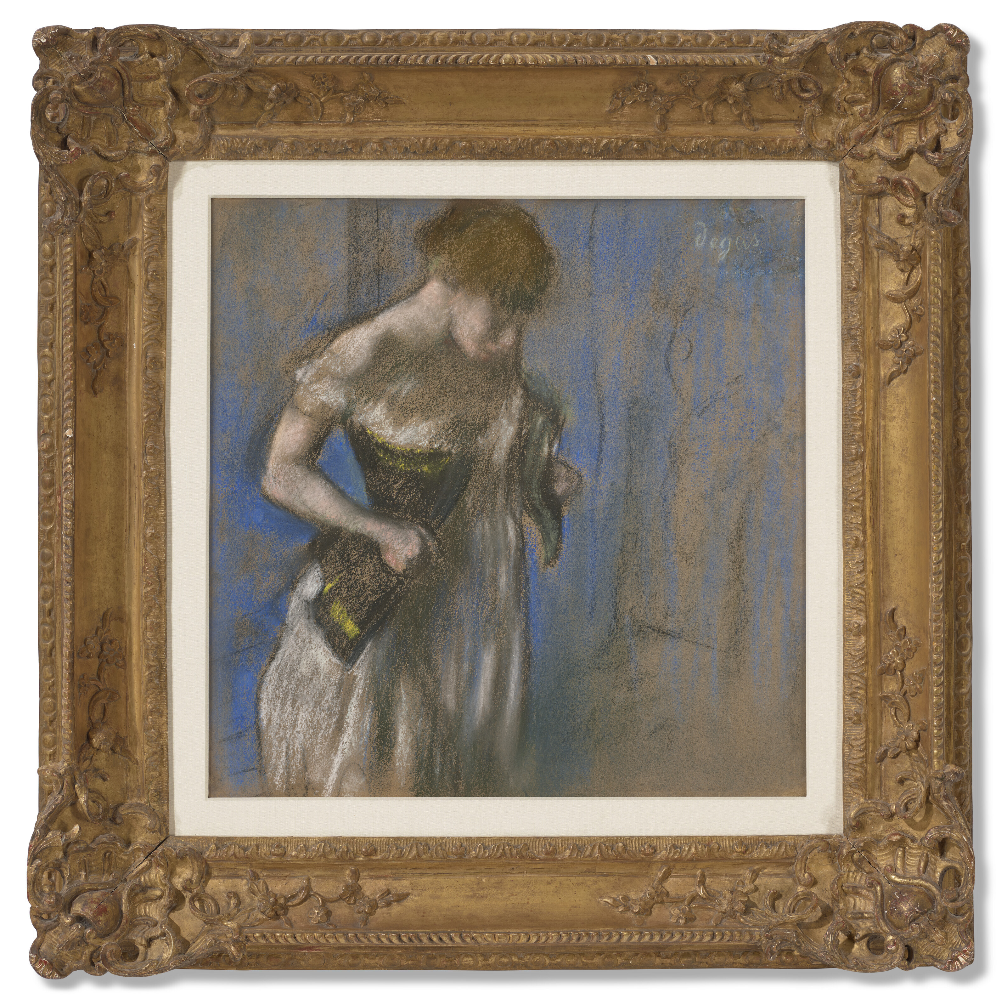 Edgar Degas — Корсет Femme mettant для сына, изображение 2