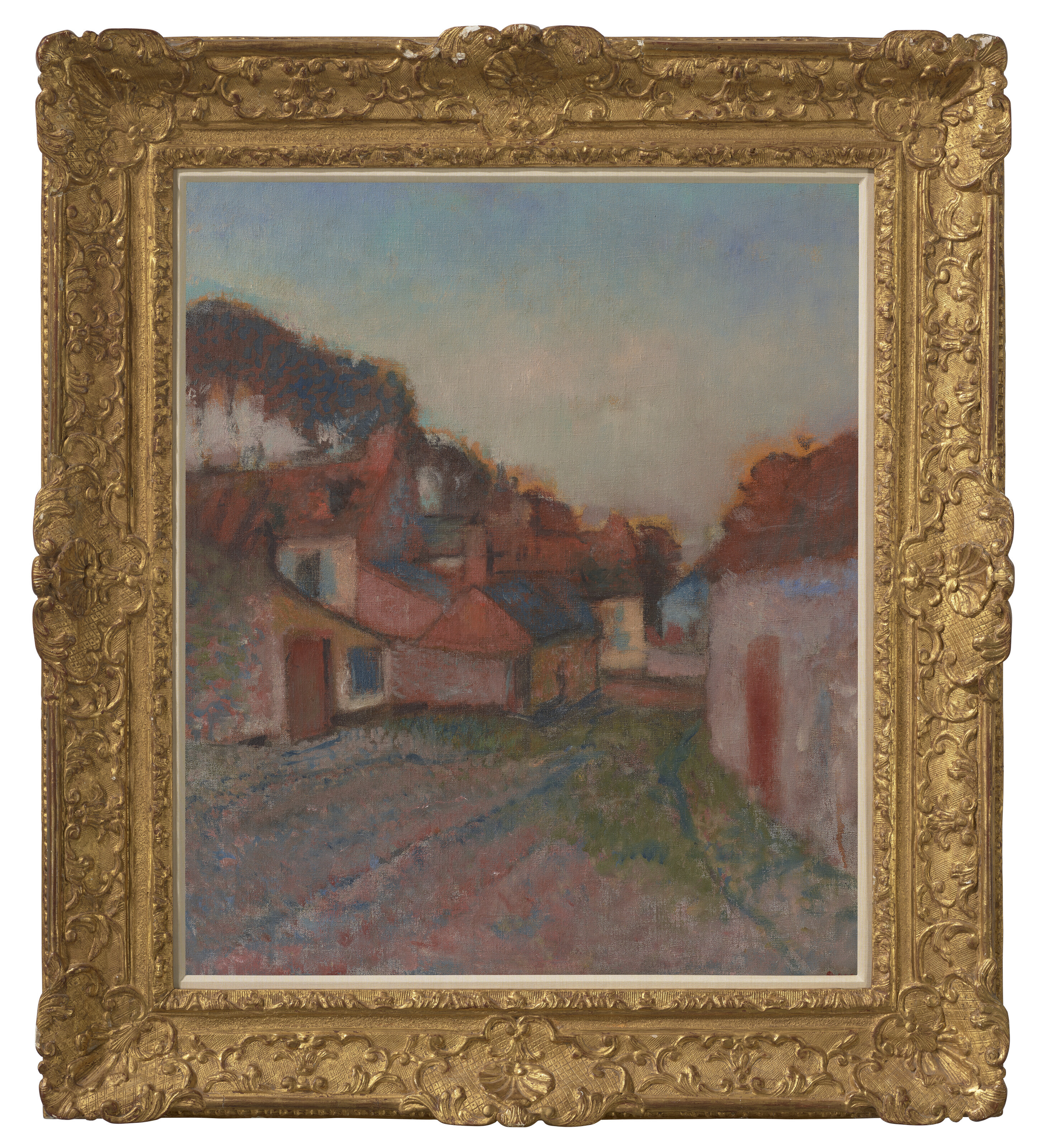 Edgar Degas — Деревенская улица, изображение 2