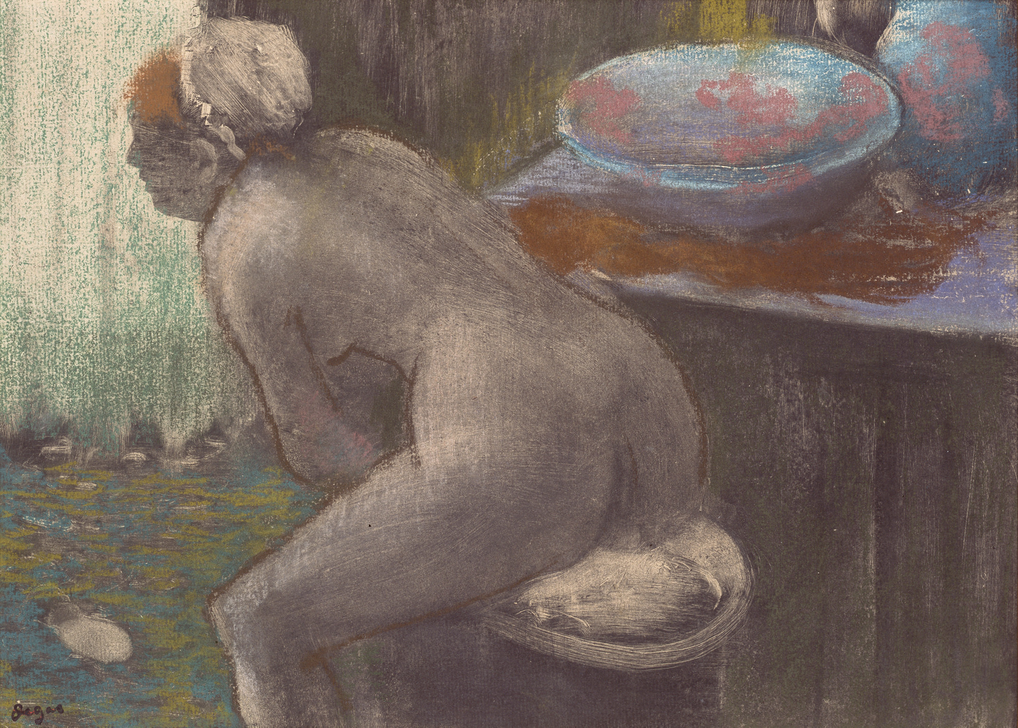 Edgar Degas — Женский туалет для женщин