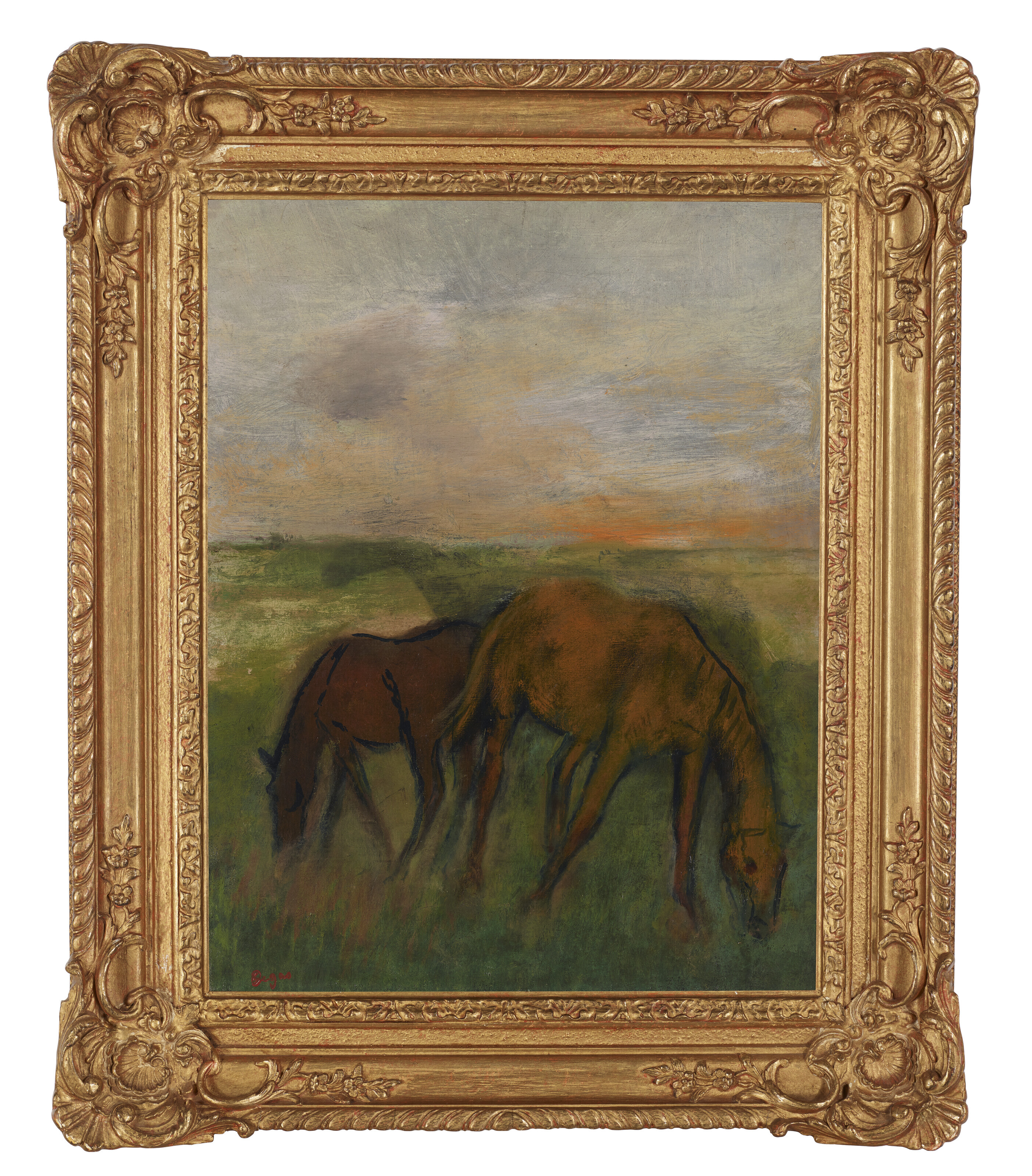 Edgar Degas — Два чева в паштете, изображение 2