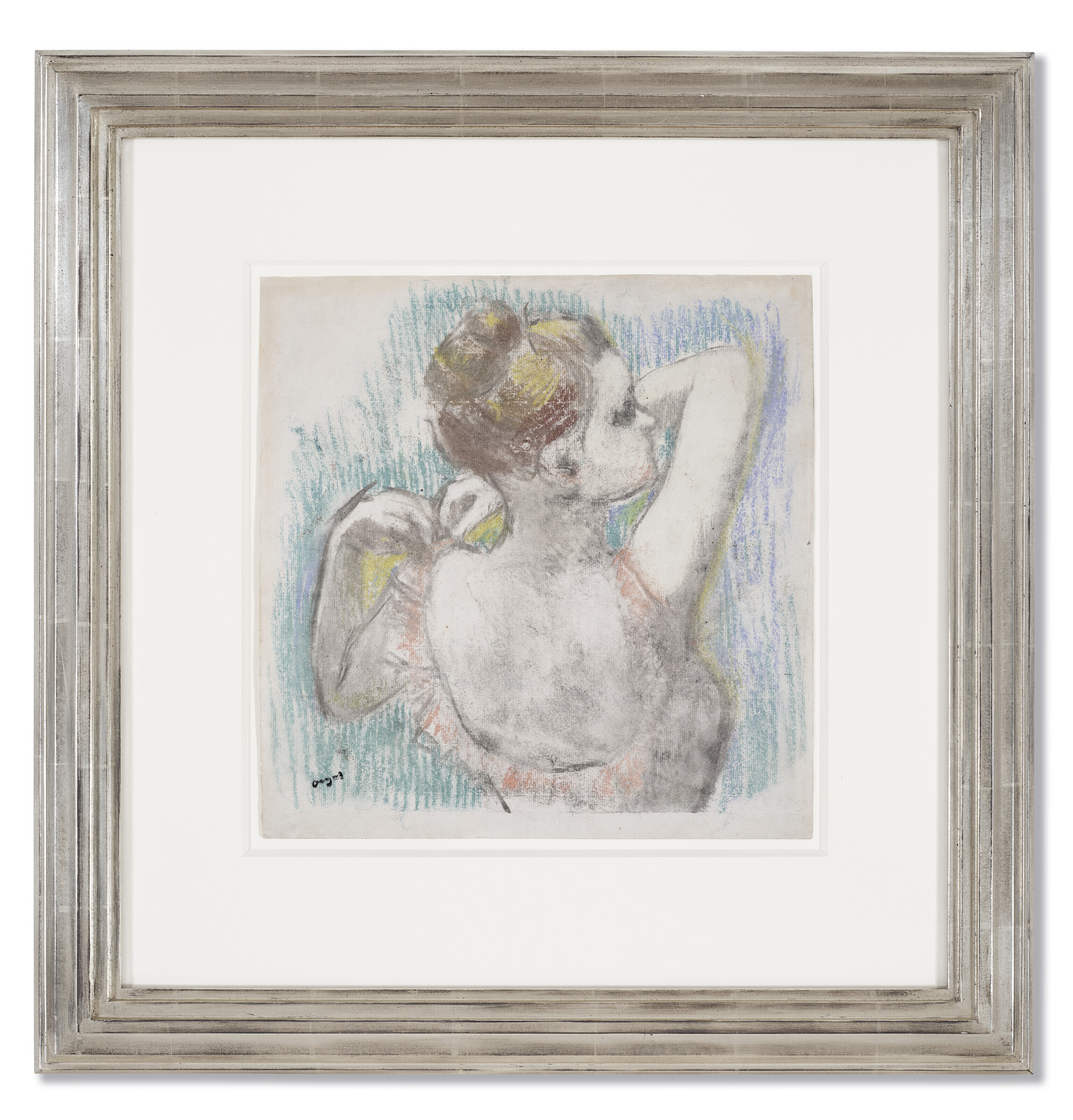 Edgar Degas — Танцовщица, бюст, изображение 2