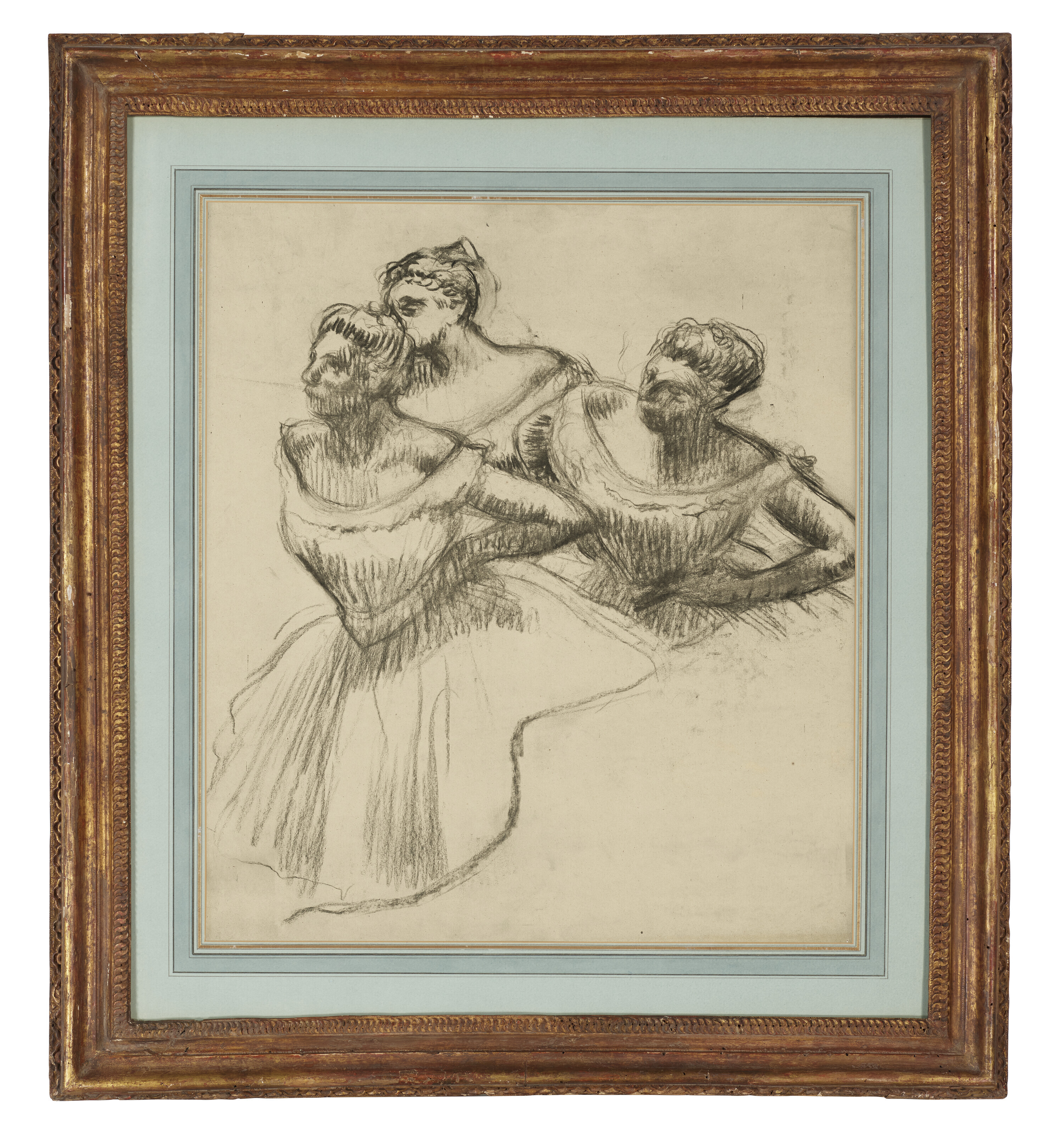 Edgar Degas — Трое танцовщиц, изображение 2