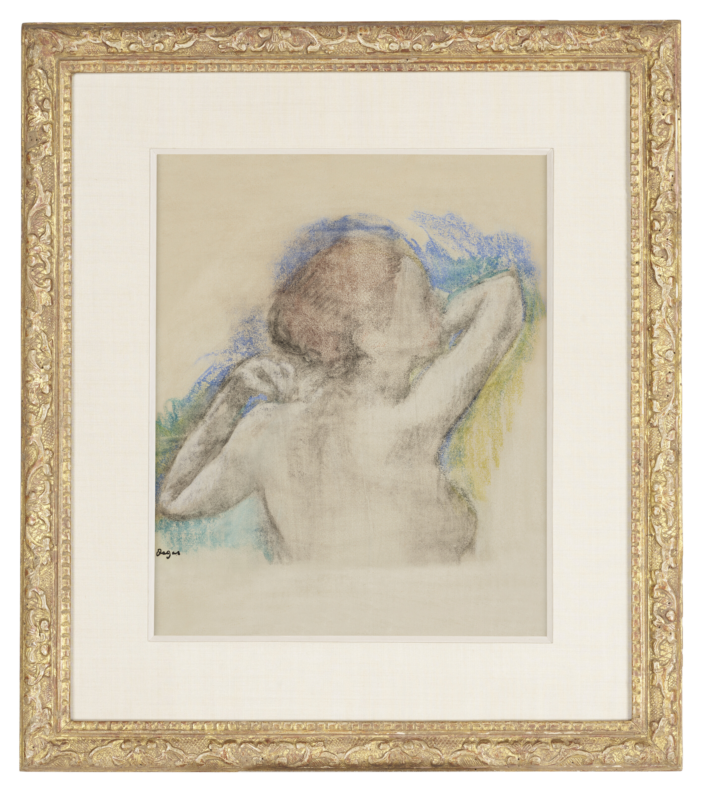 Edgar Degas — Бюст женщины, изображение 2