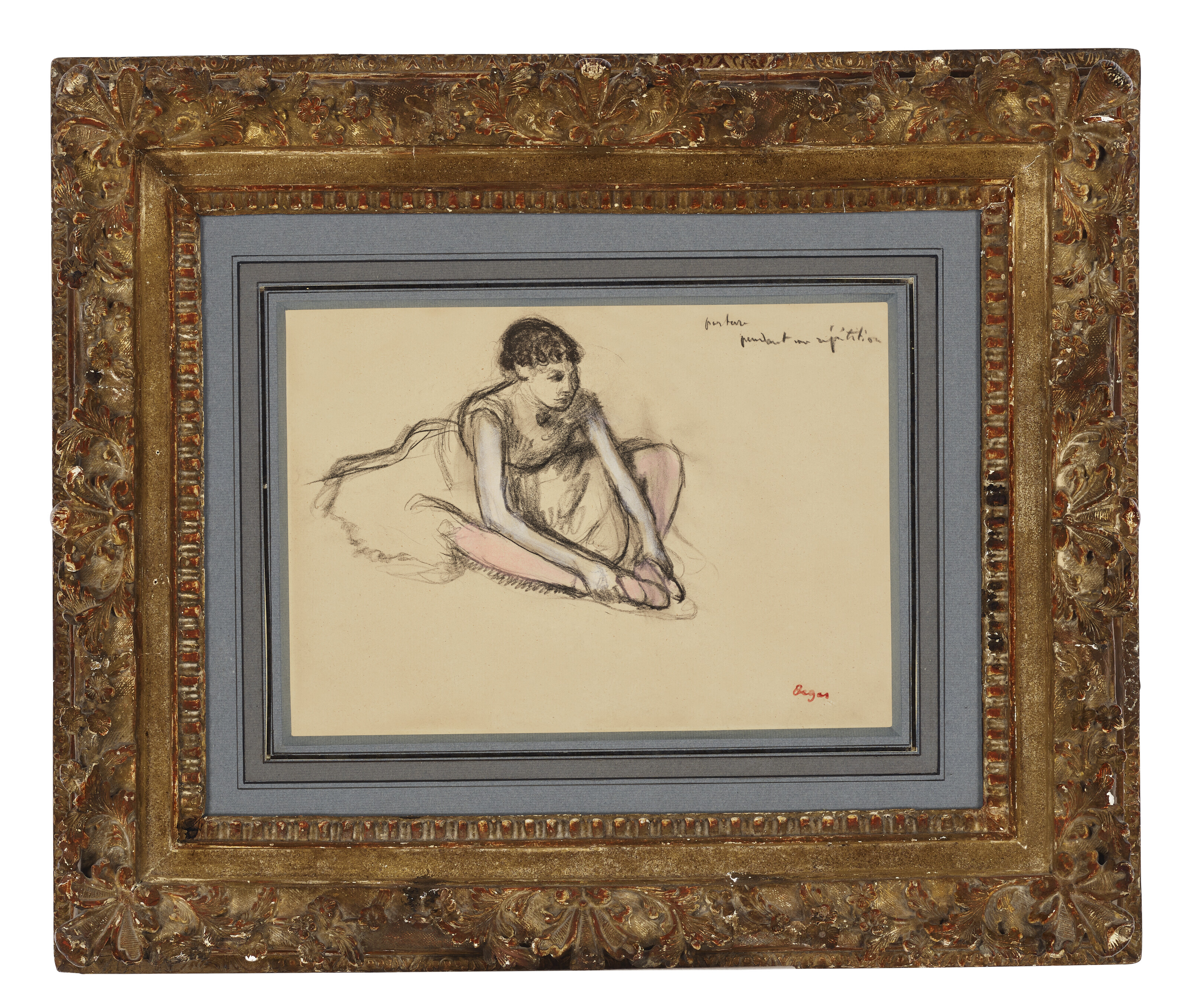 Edgar Degas — Поза танцовщицы, изображение 2