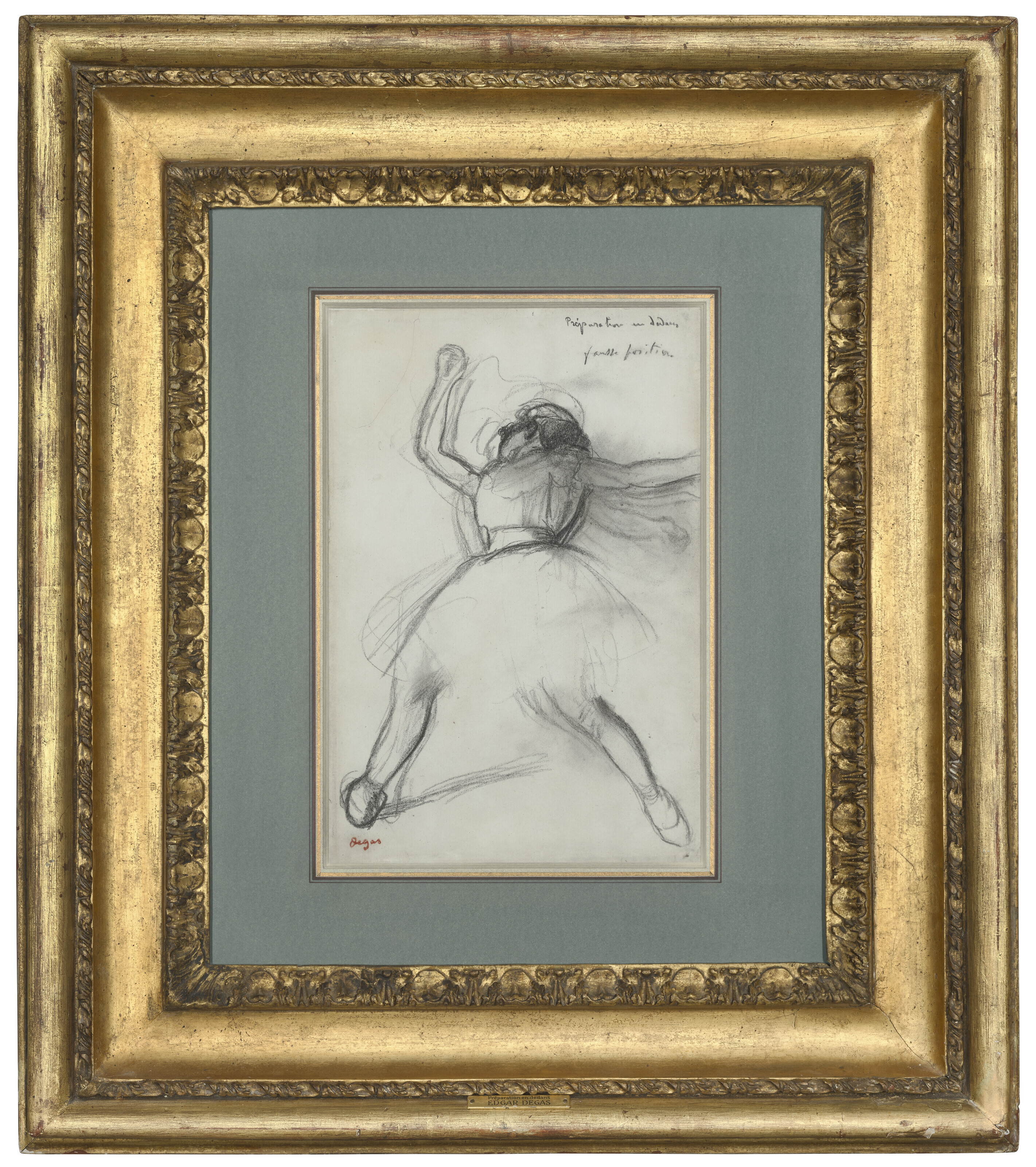 Edgar Degas — Танцовщица (подготовка к свадьбе), изображение 2