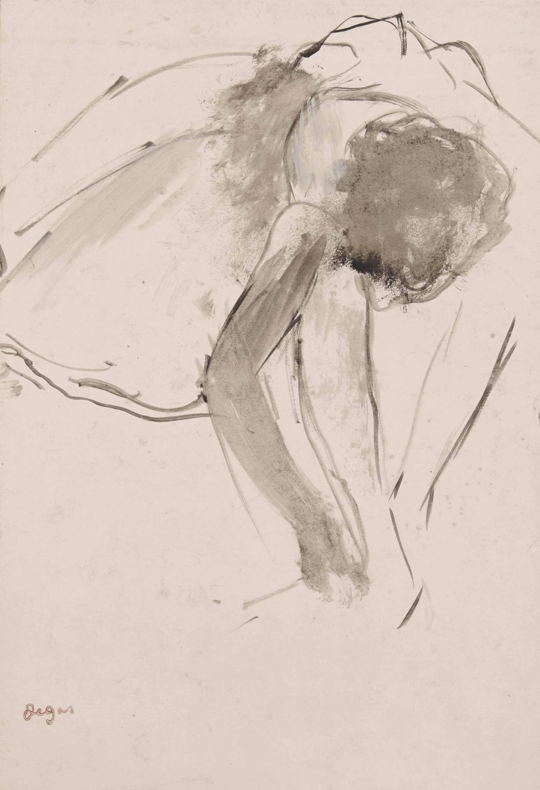 Edgar Degas — Сын Шоссона, атташе танцовщицы