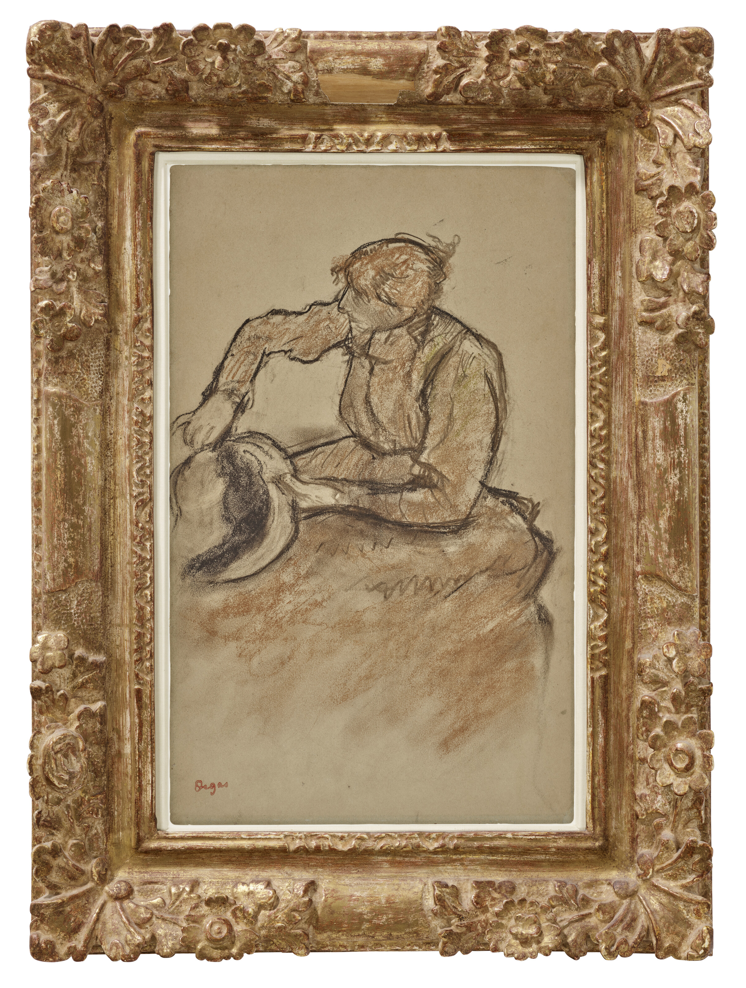 Edgar Degas — Модистка-гарниссант без головного убора, изображение 2