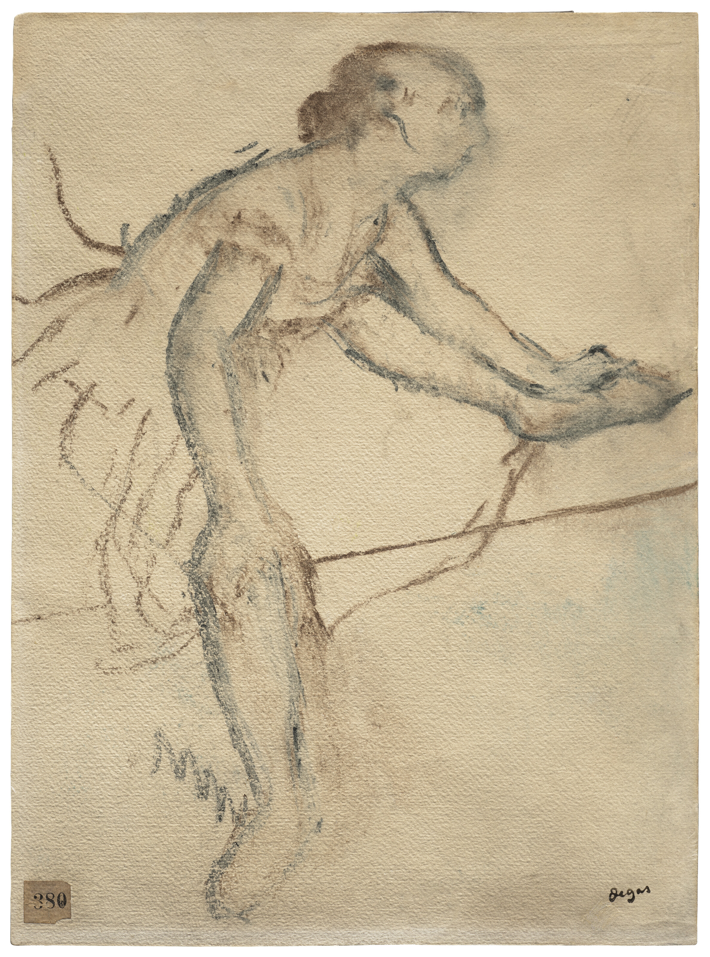 Edgar Degas — Поза танцовщицы, изображение 2