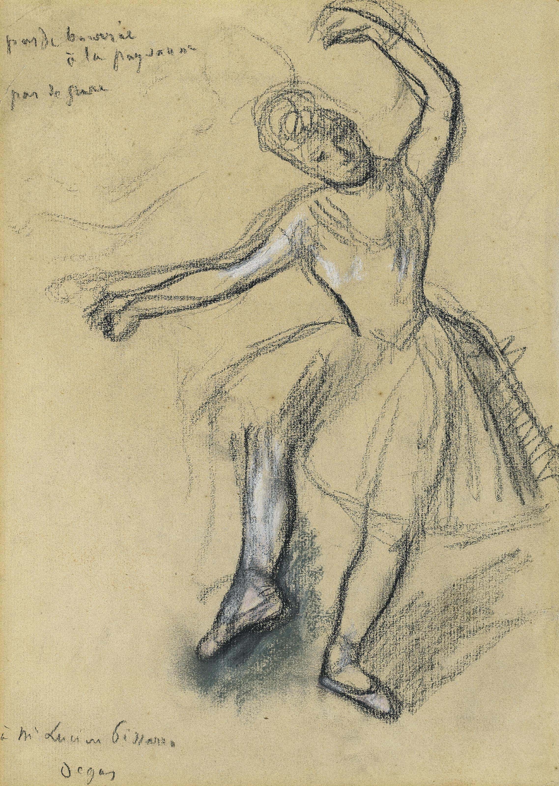 Edgar Degas — Танцовщица