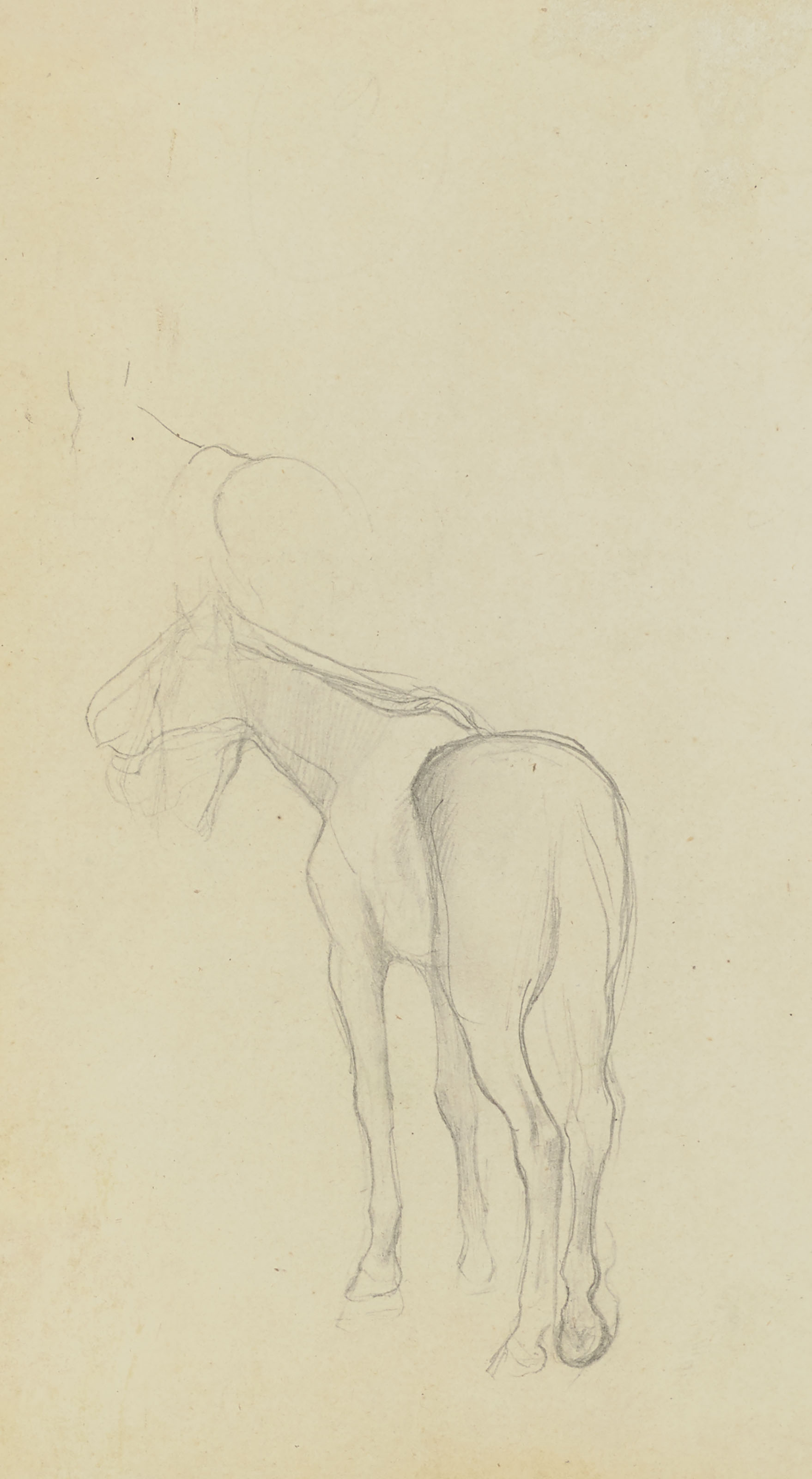 Edgar Degas — Рыцарский этюд (справа налево), изображение 2